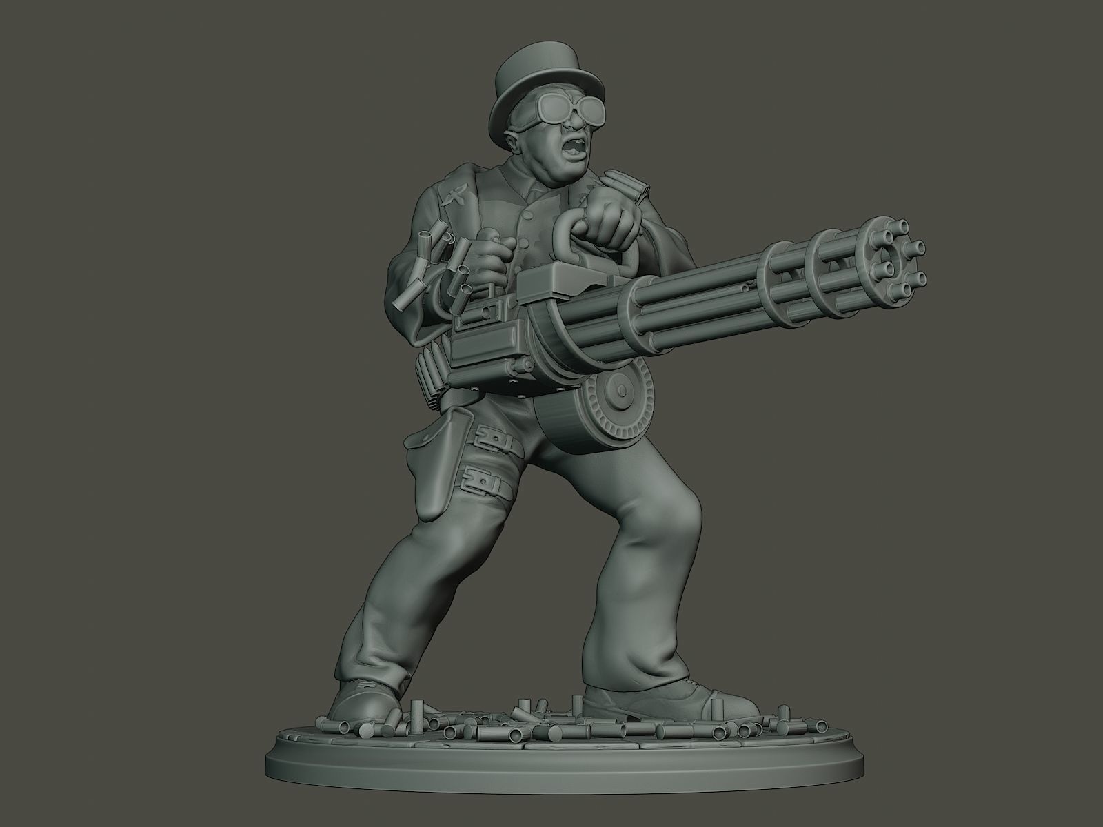 Dancing coffin meme Boss B 3D print model_12