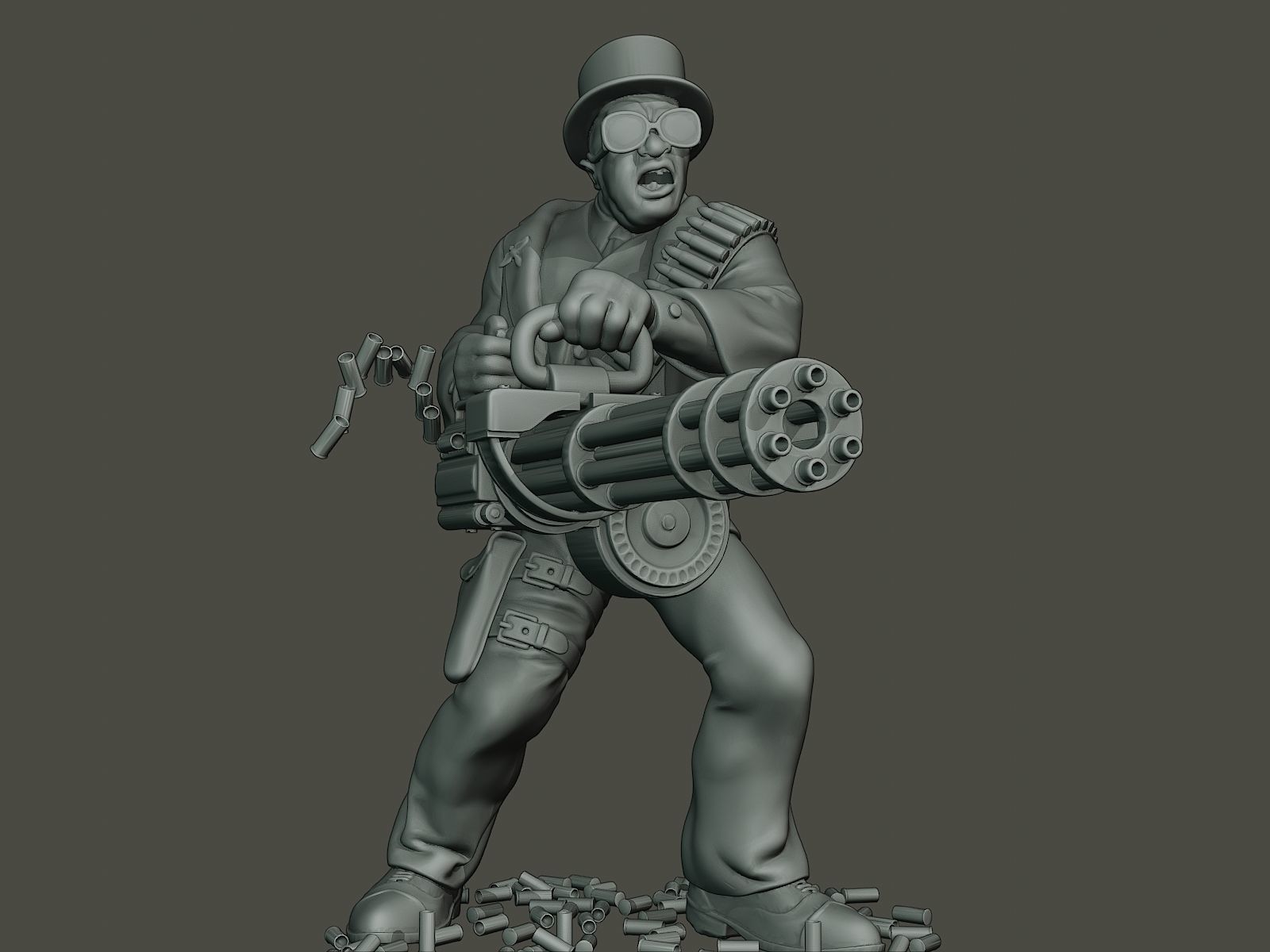 Dancing coffin meme Boss B 3D print model_27