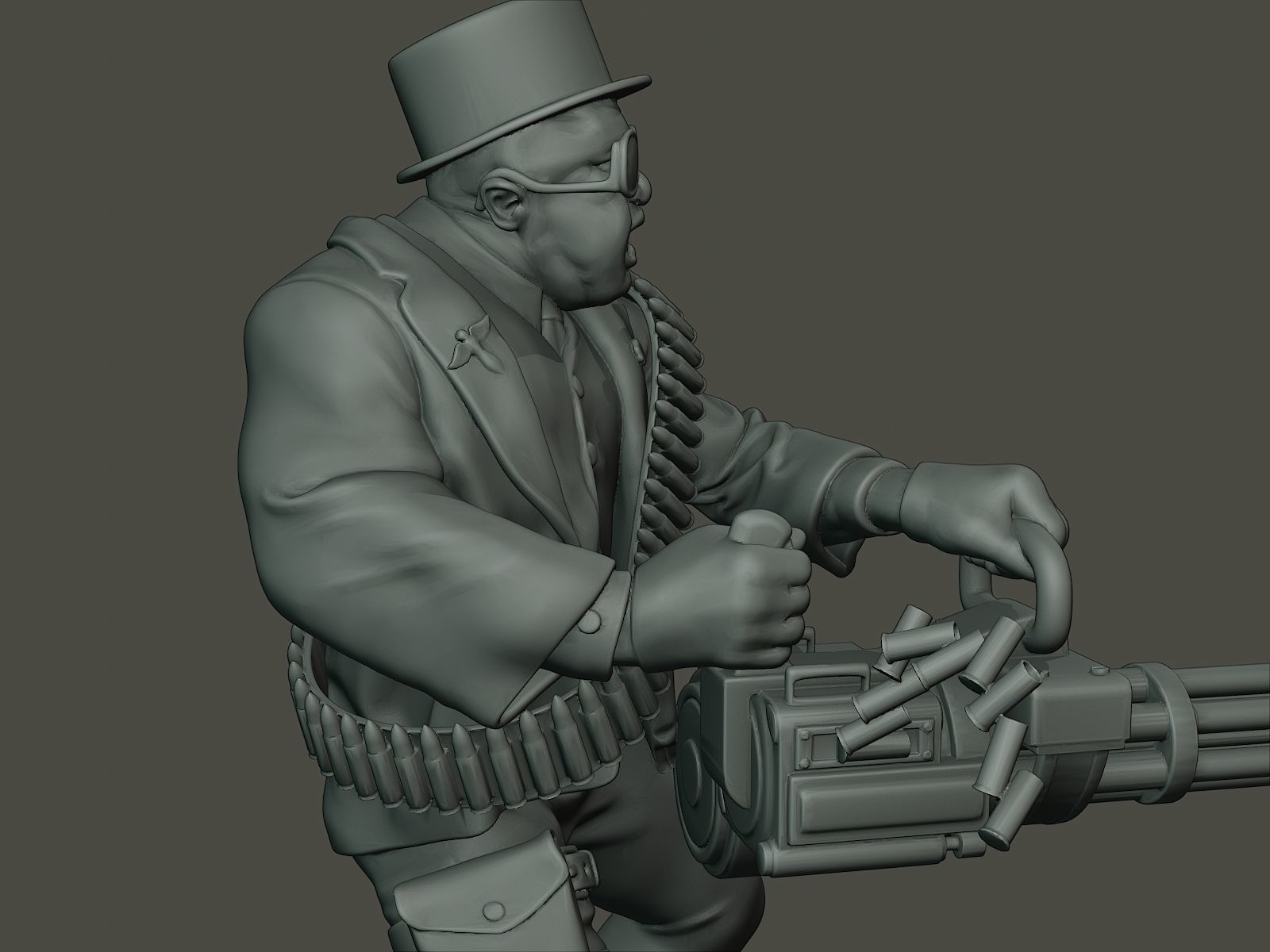 Dancing coffin meme Boss B 3D print model_19