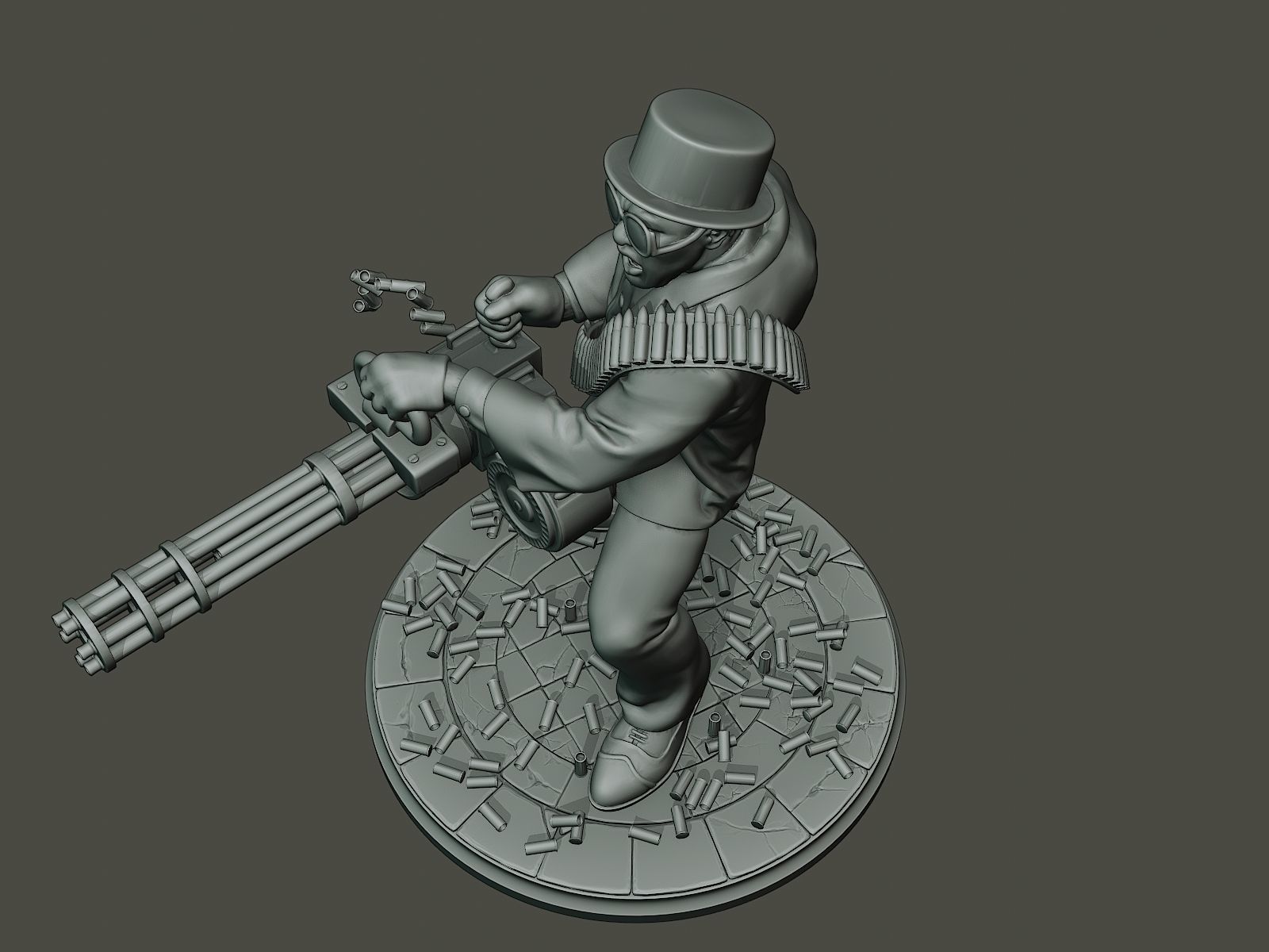 Dancing coffin meme Boss B 3D print model_14