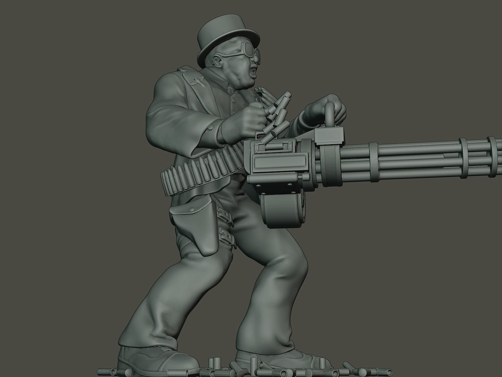 Dancing coffin meme Boss B 3D print model_28