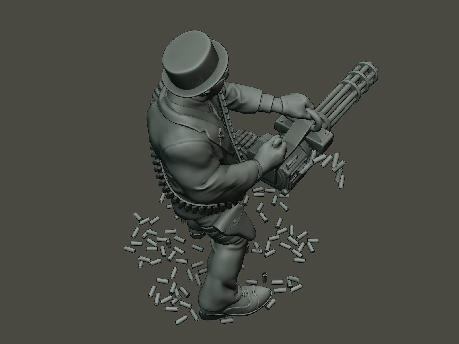 Dancing coffin meme Boss B 3D print model_21