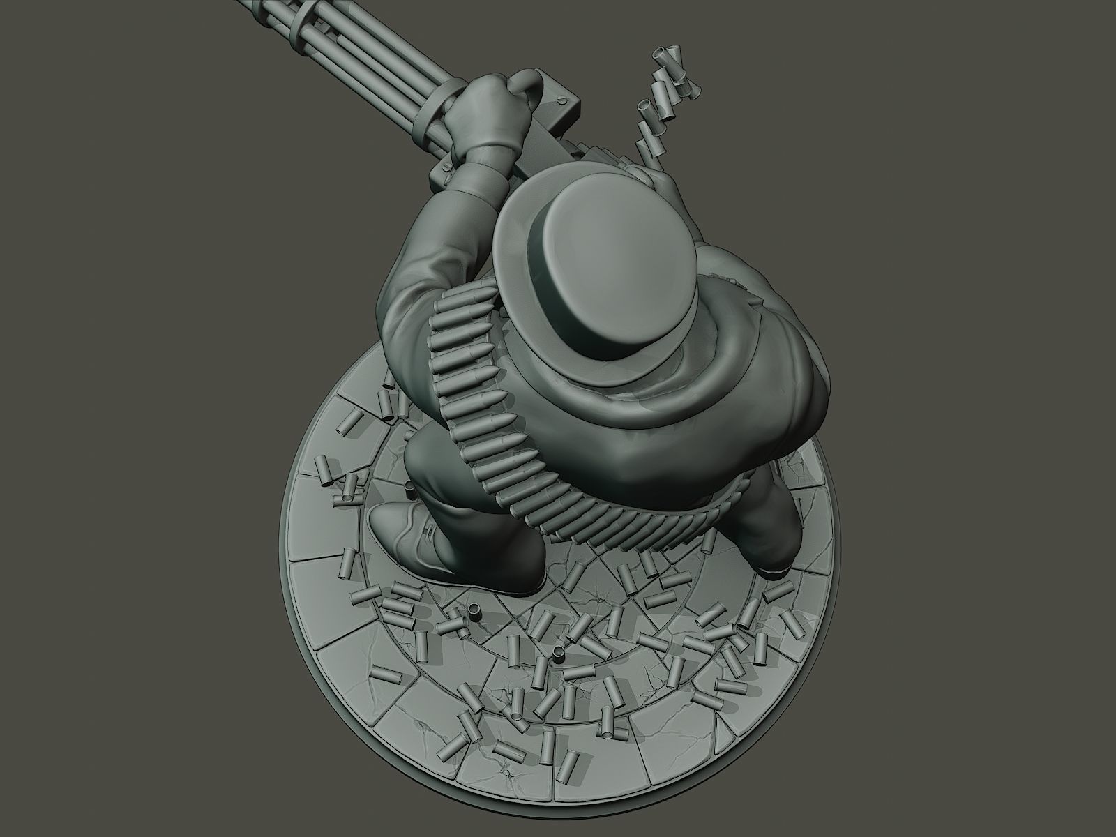 Dancing coffin meme Boss B 3D print model_15