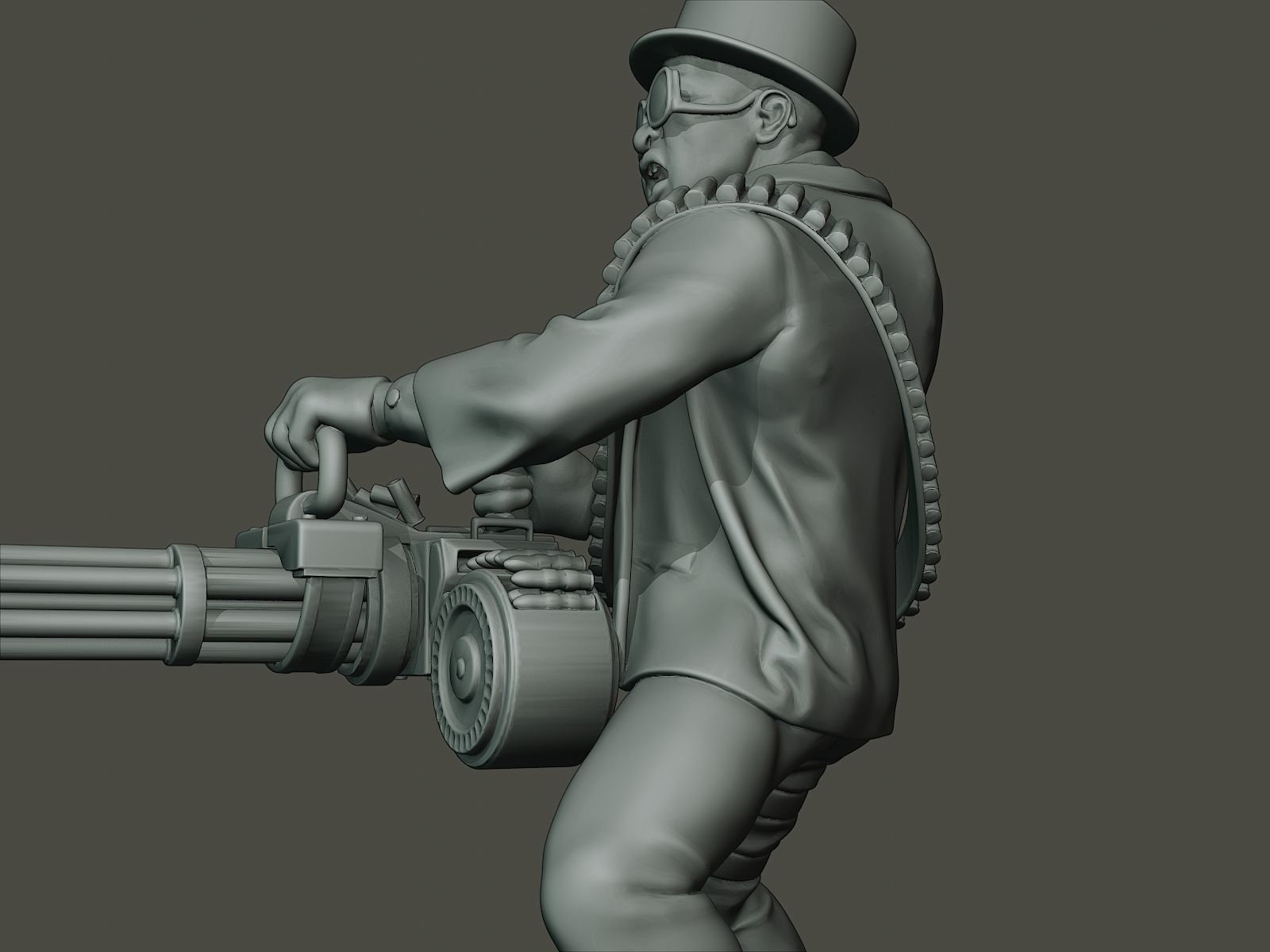 Dancing coffin meme Boss B 3D print model_16