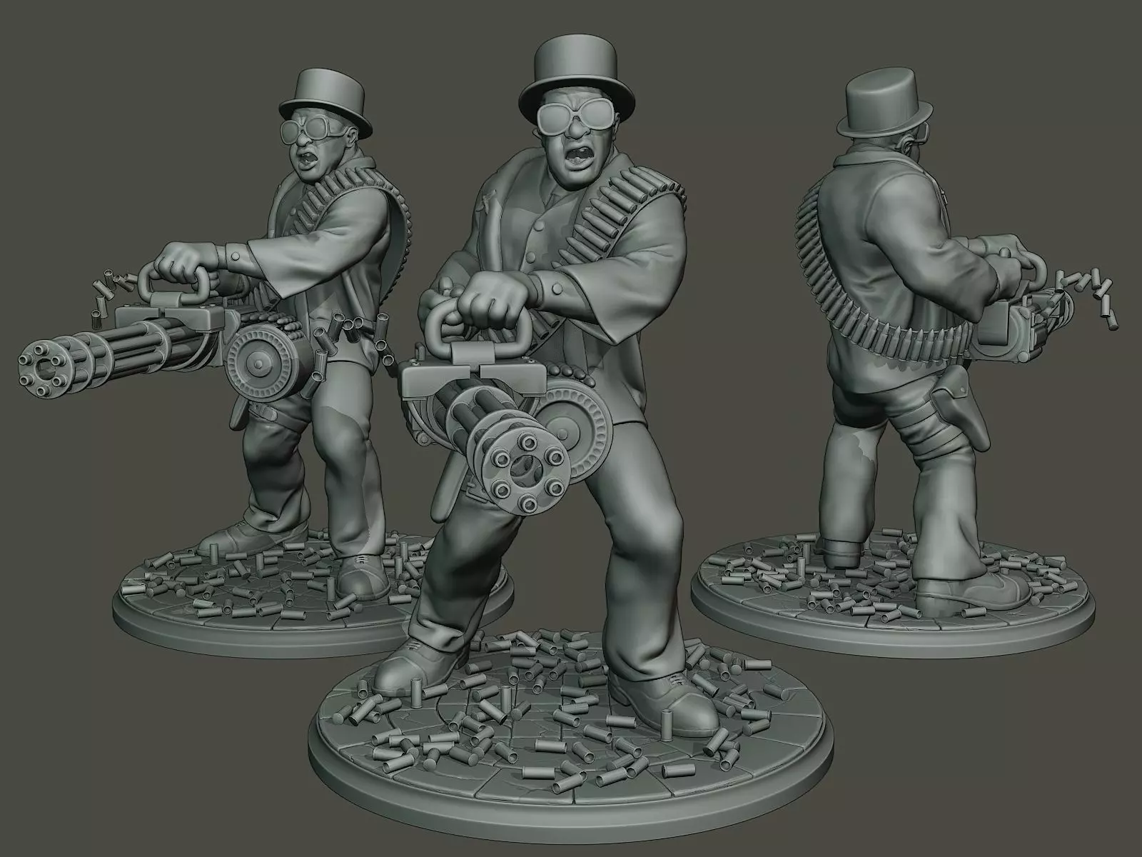 Dancing coffin meme Boss B 3D print model_0