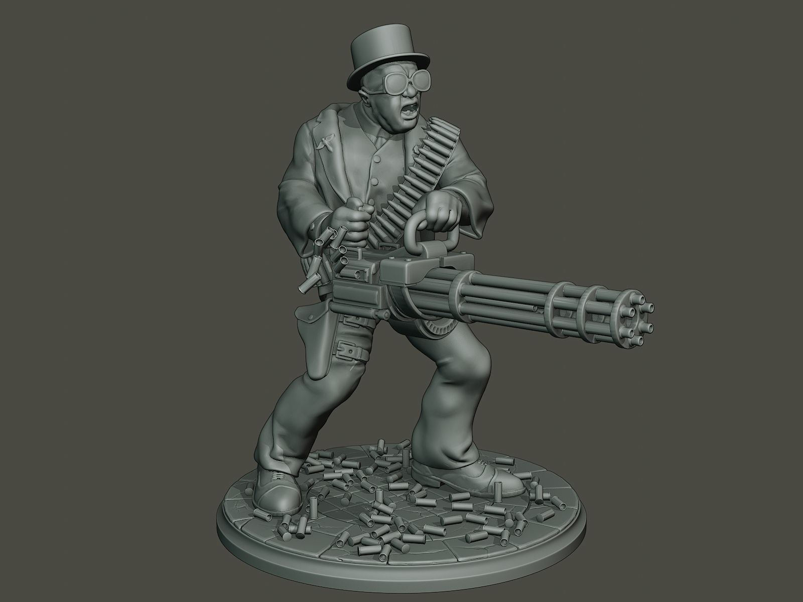 Dancing coffin meme Boss B 3D print model_9