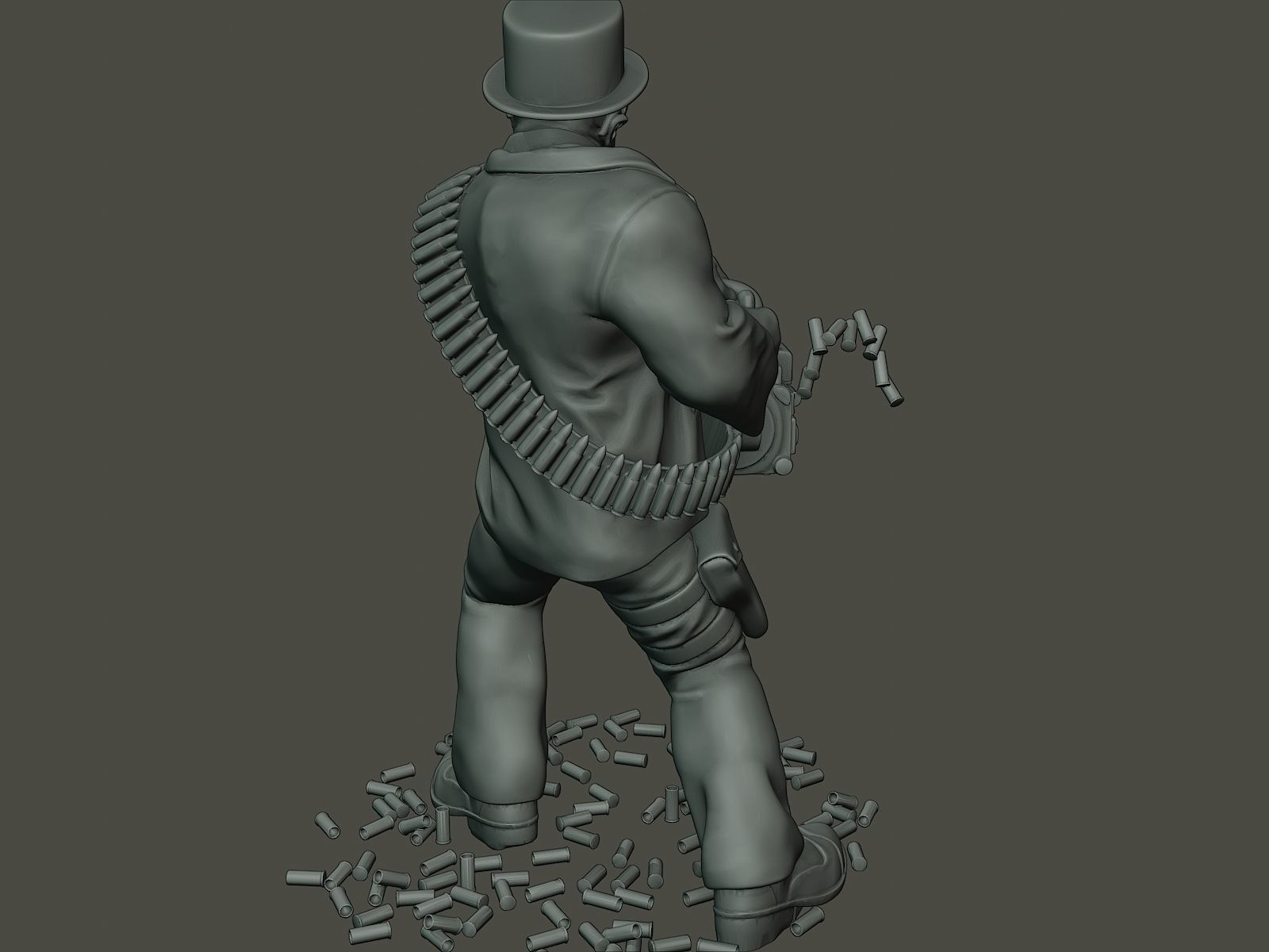 Dancing coffin meme Boss B 3D print model_24