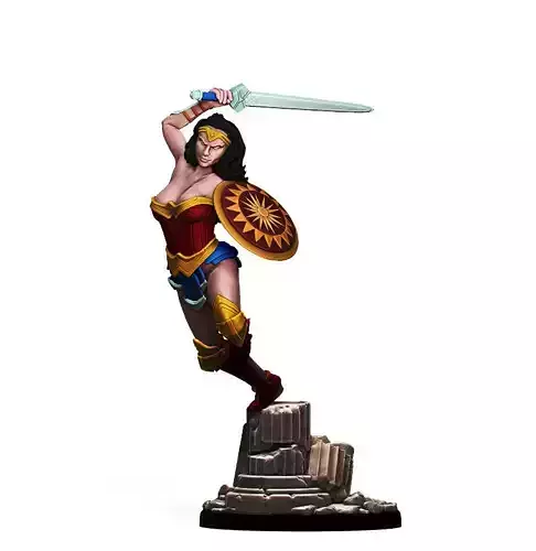 Wonder Woman V2 - 35mm scale