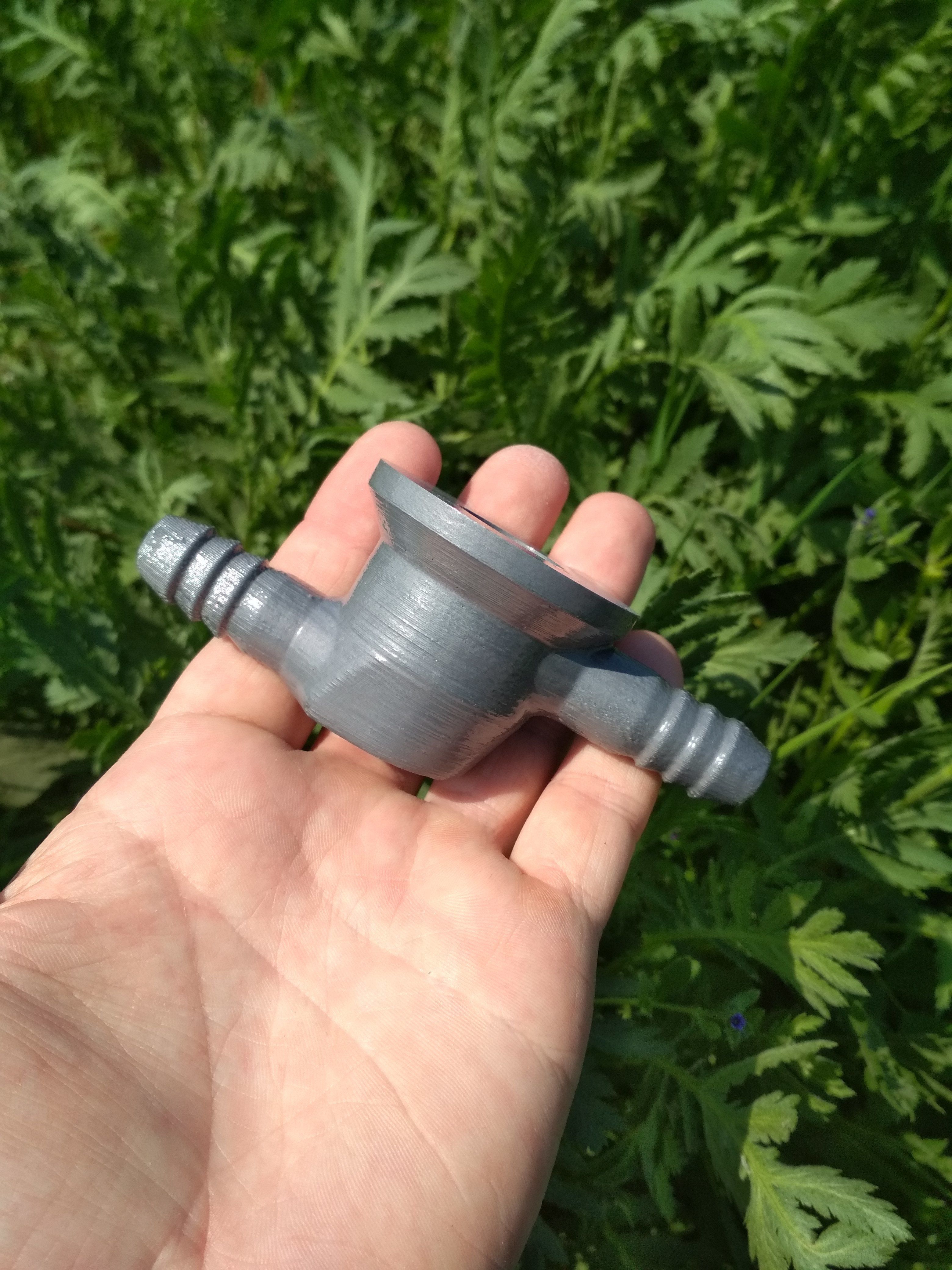 Housing for the idle valve opposition 3D print model_5