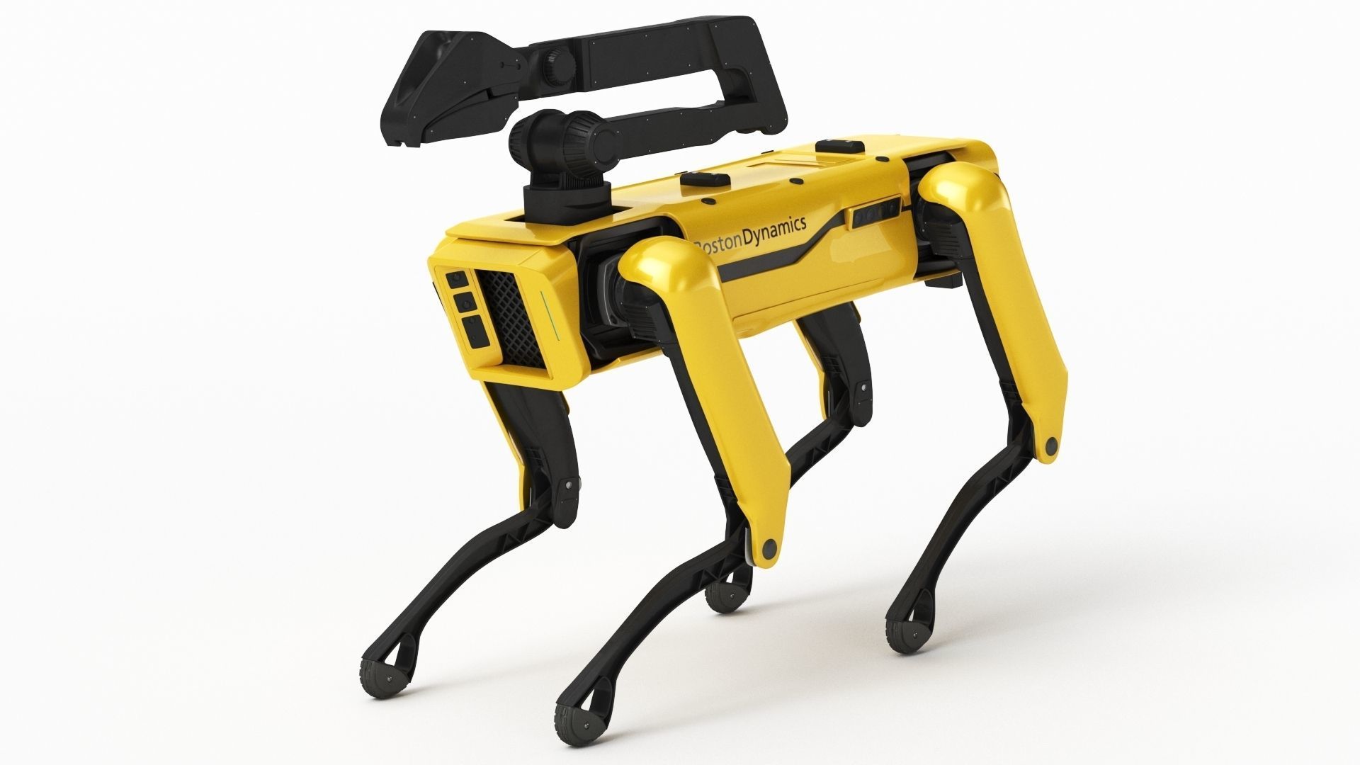 Robot Dog Boston Dynamics Spot Mini With Handle 3D model | CGTrader