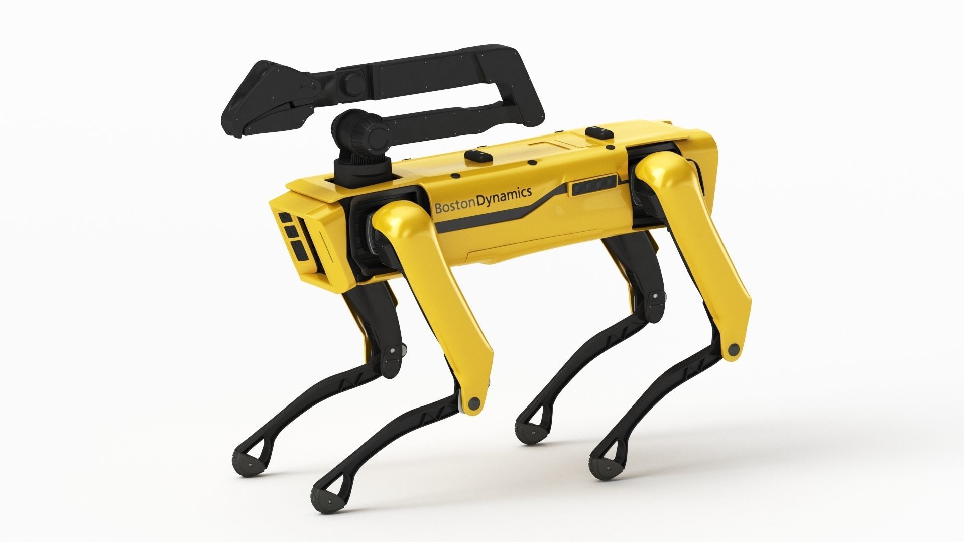 Robot Dog Boston Dynamics Spot Mini With Handle 3D model | CGTrader