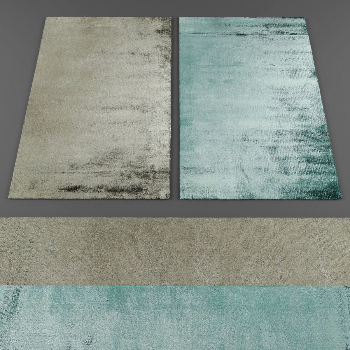 Rugs collection 152 Low-poly 3D model_1