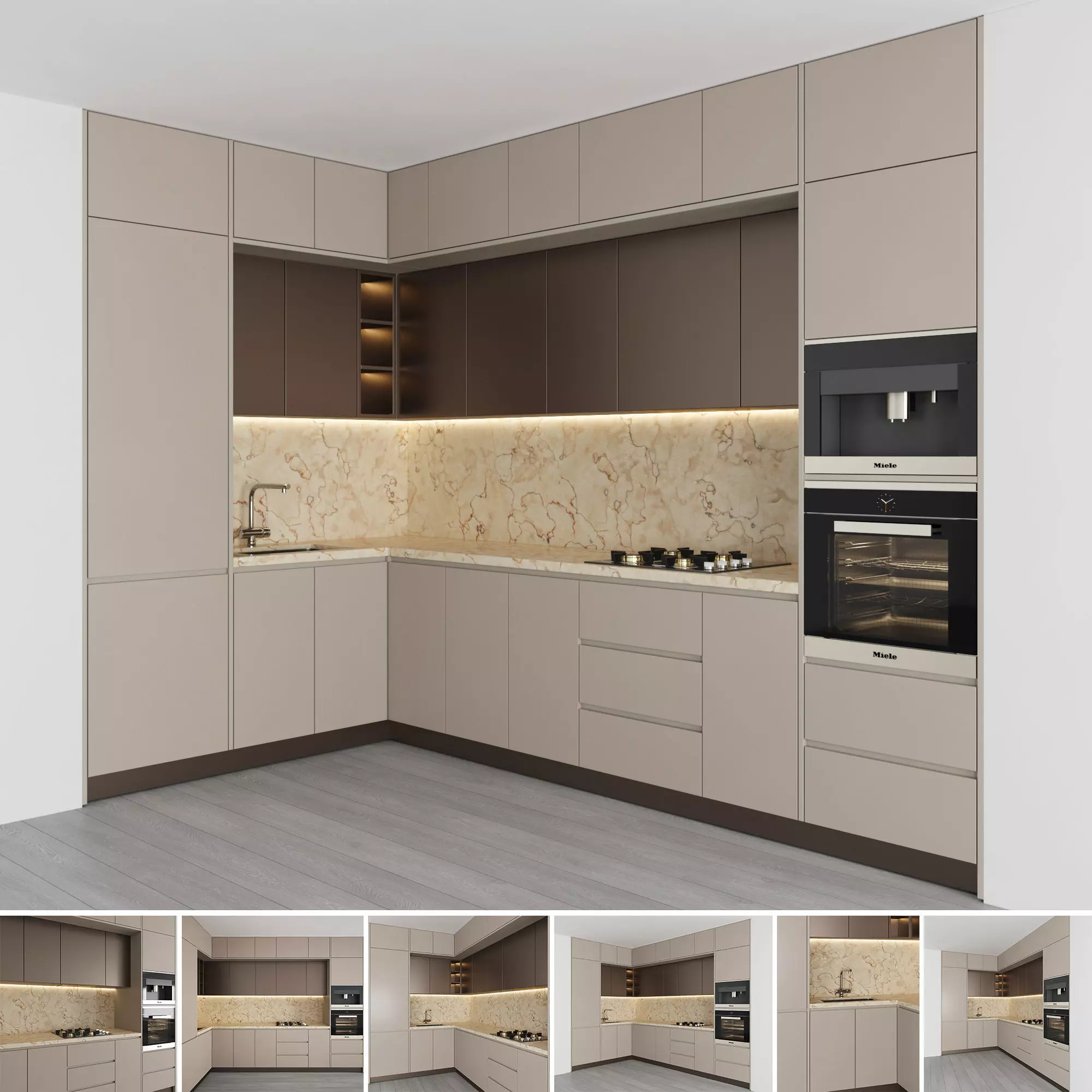 kitchen 021 3D model_0