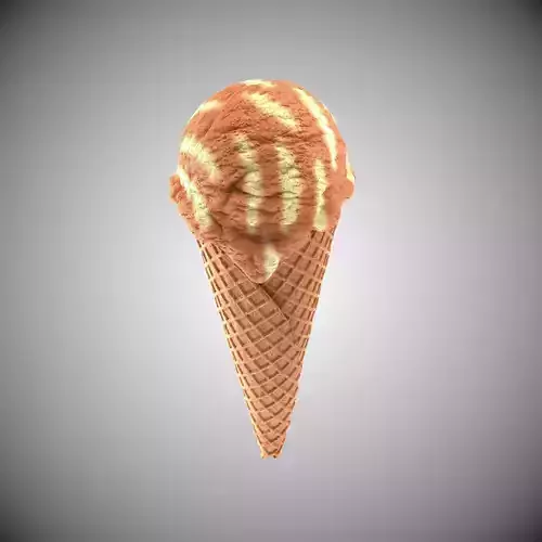 Icecream cone 3D model