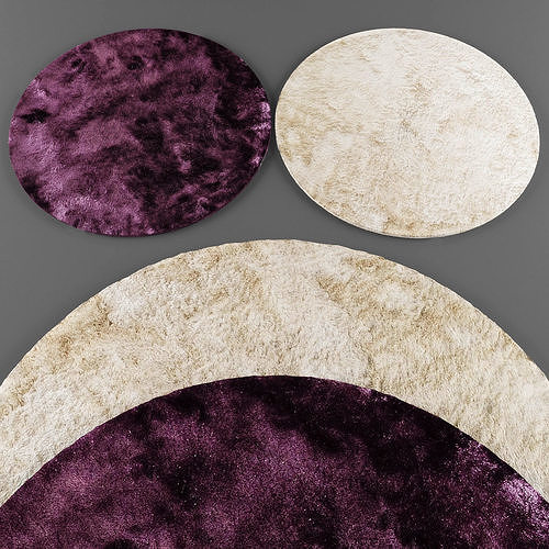Rugs collection 153 Low-poly 3D model