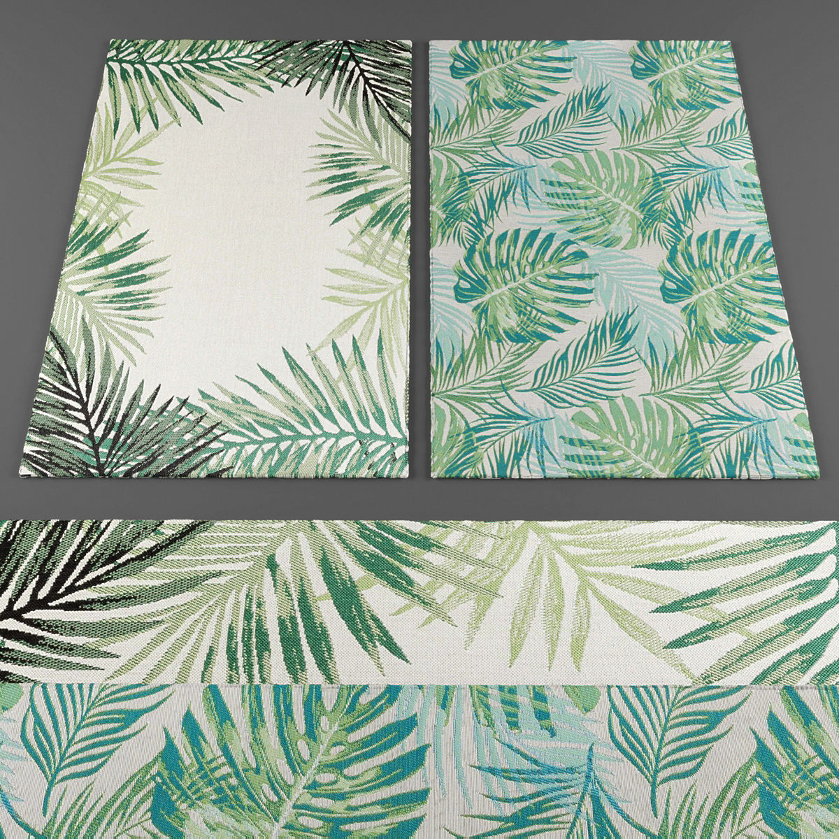 Rugs collection 155 Low-poly 3D model_2