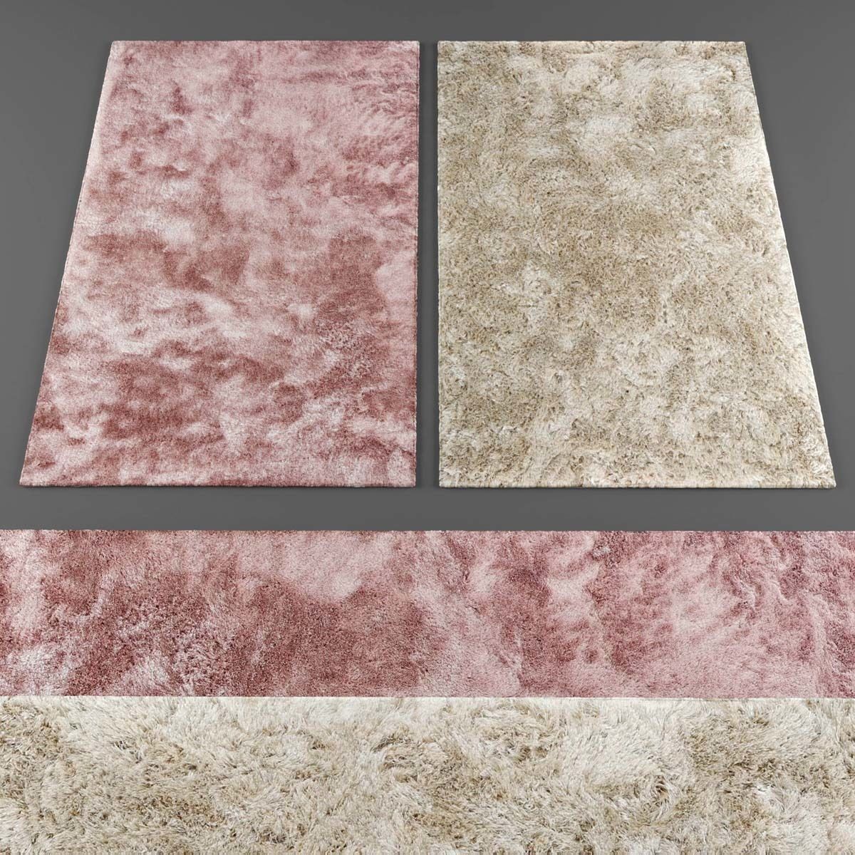 Rugs collection 159 Low-poly 3D model_1