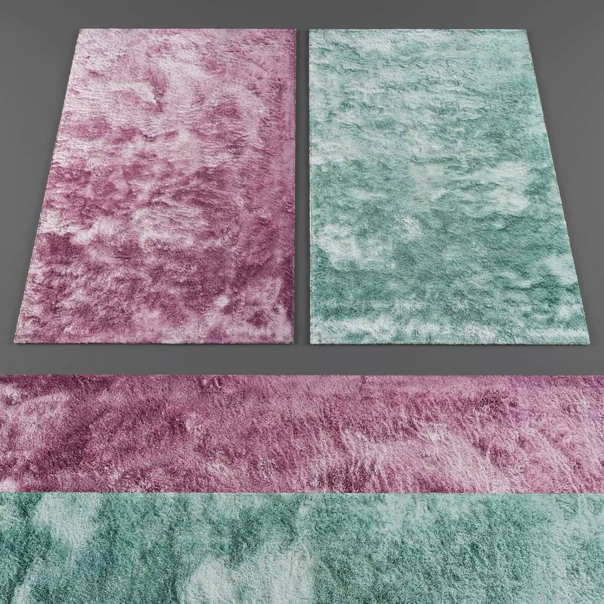 Rugs collection 159 Low-poly 3D model_0