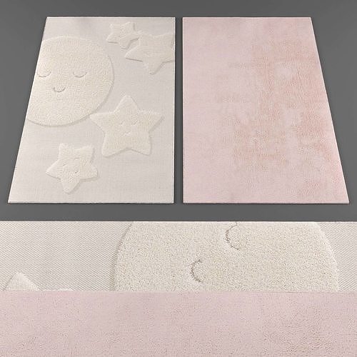 Rugs collection 168 Low-poly 3D model