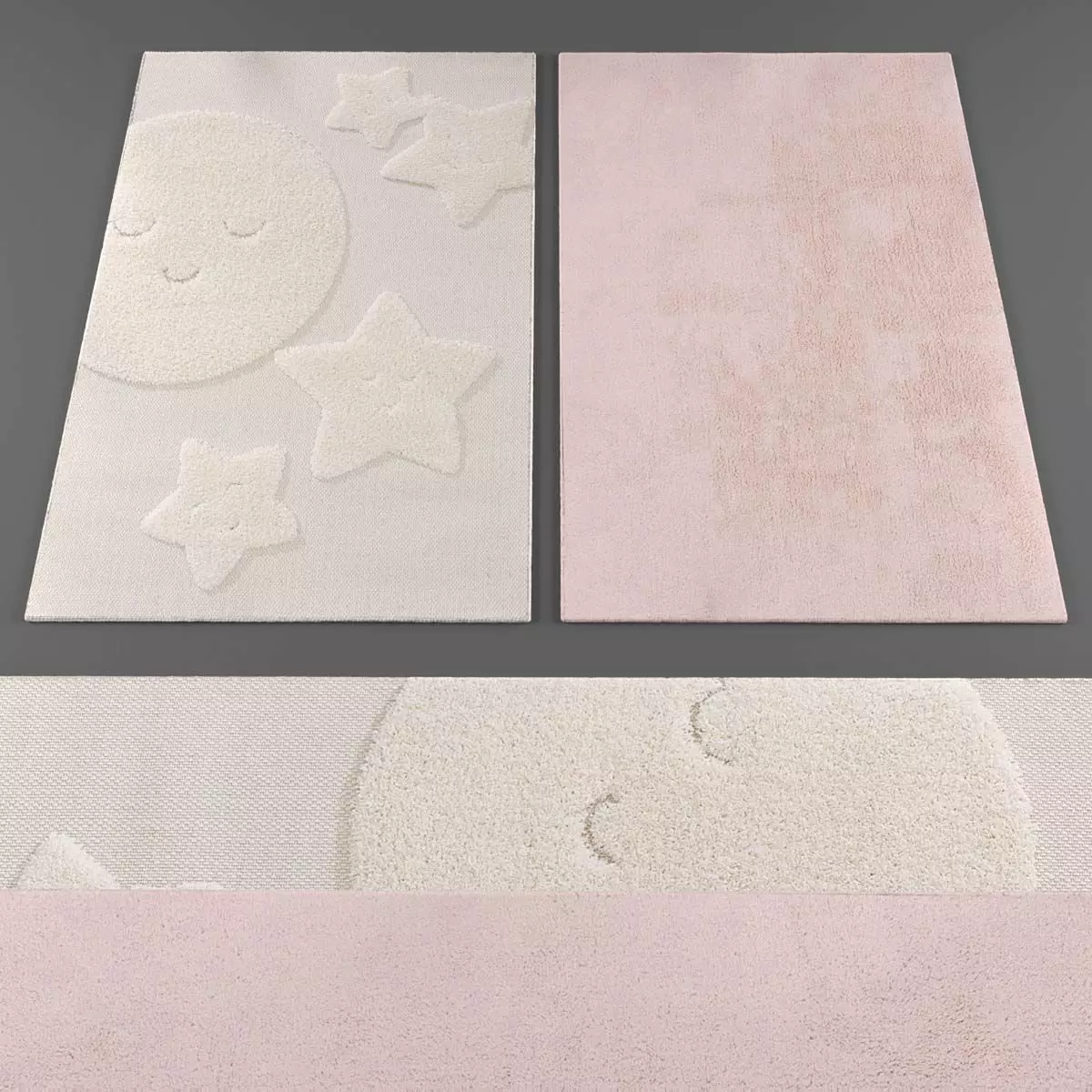 Rugs collection 168 Low-poly 3D model_0