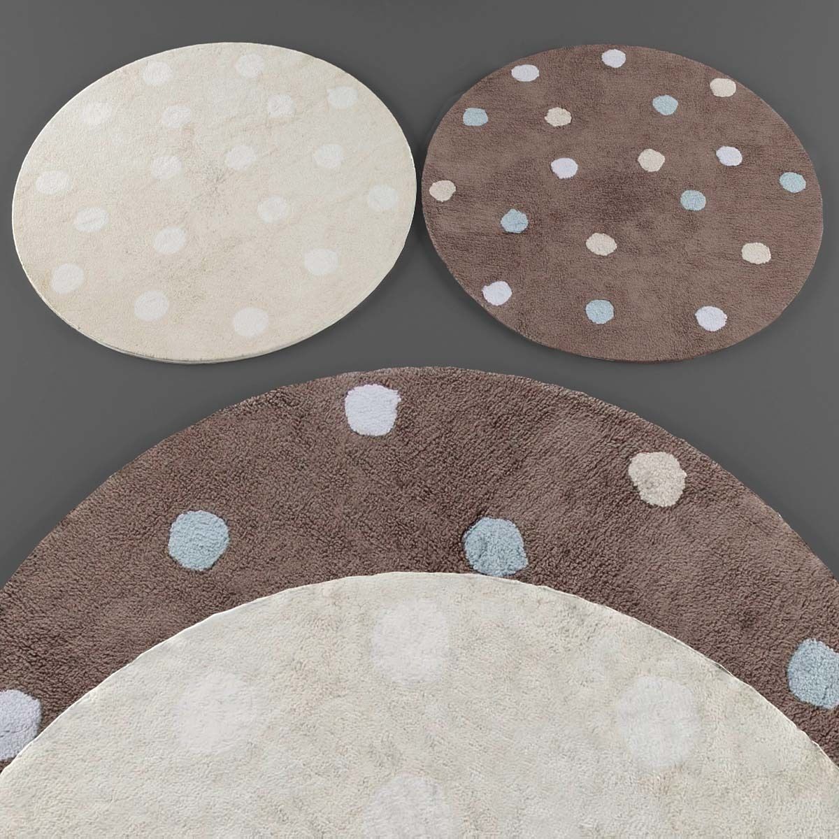 Rugs collection 169 Low-poly 3D model_2