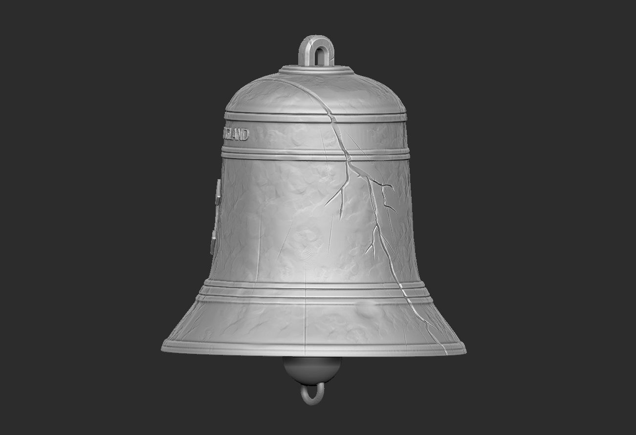 AC DC Hells Bells Legends of Rock 3D print model_13