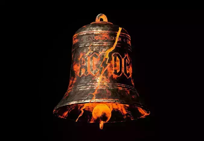 AC DC Hells Bells Legends of Rock  3D print model