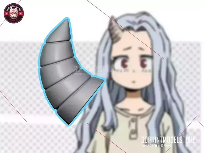 Eri Chan Horn - My Hero Academia  3D print model