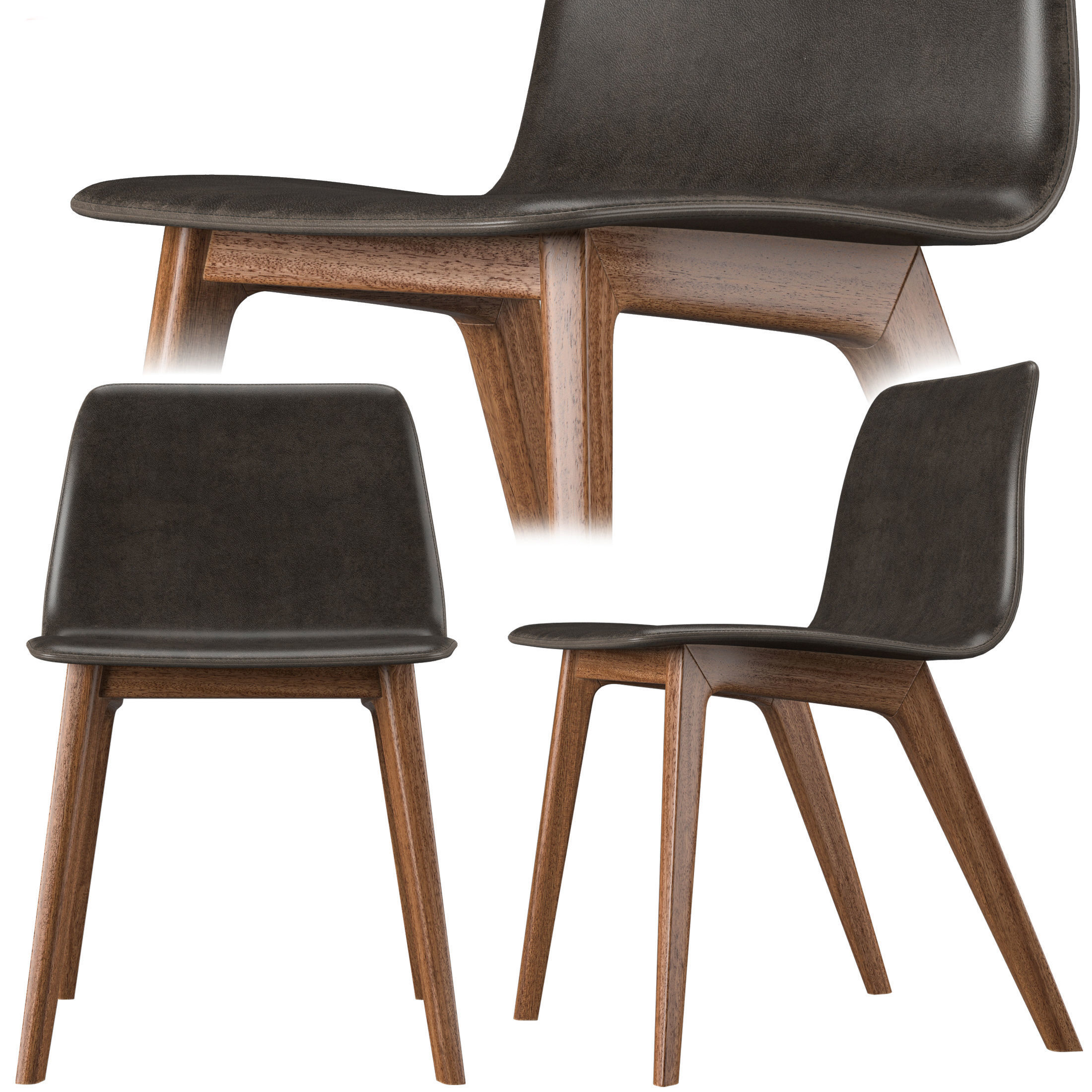 Table and Chair collection 1 3D model_10