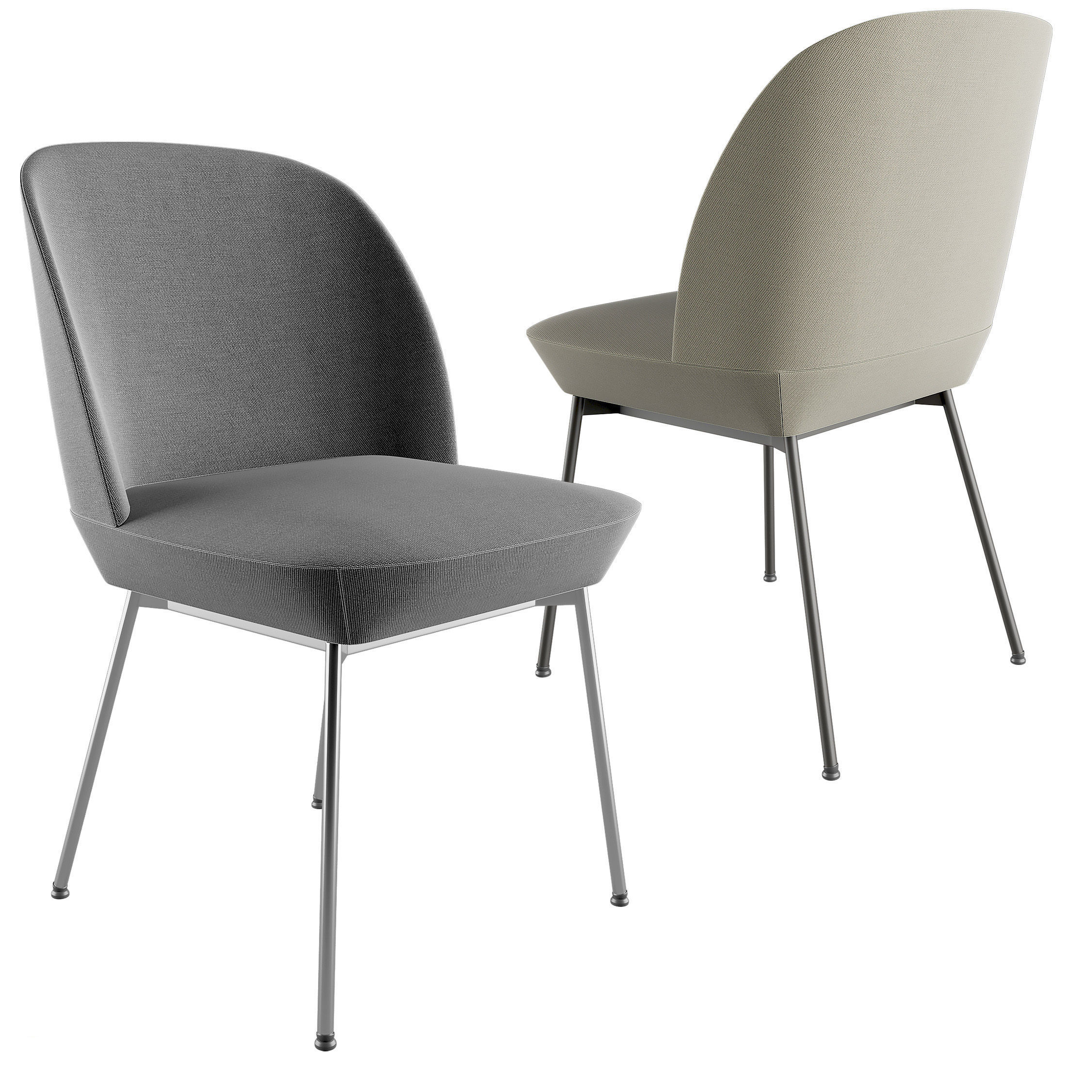 Table and Chair collection 1 3D model_15