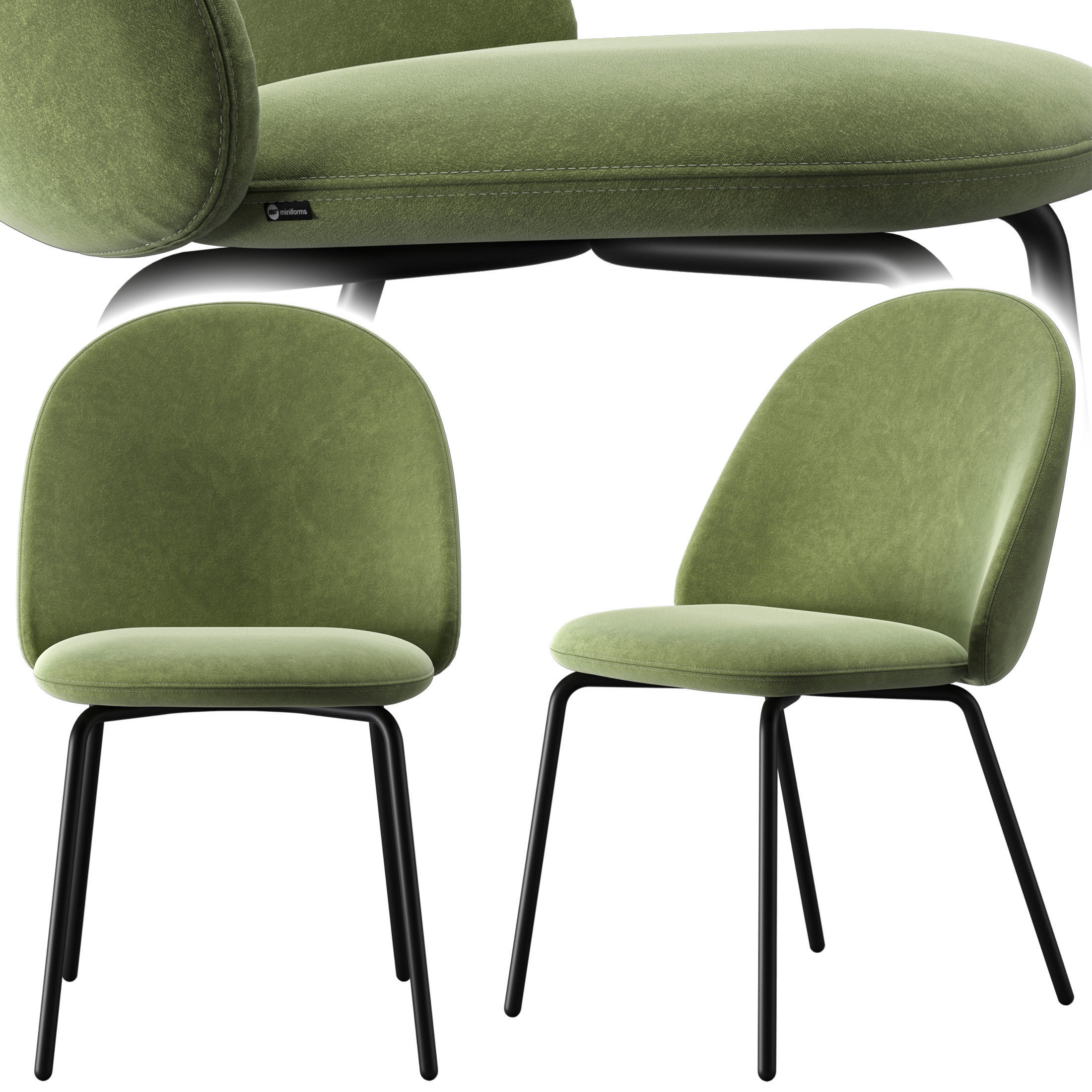 Table and Chair collection 1 3D model_13