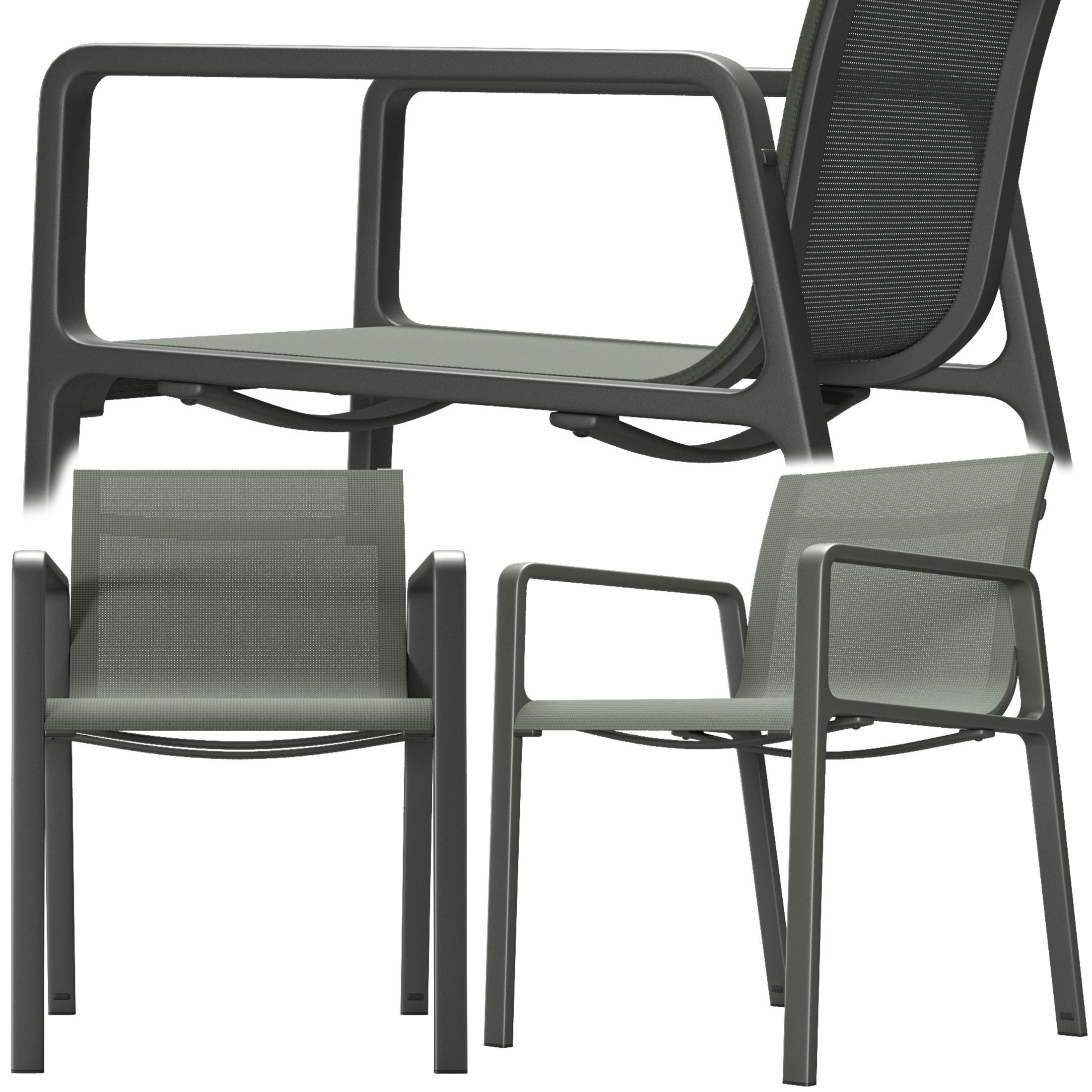 Table and Chair collection 1 3D model_17