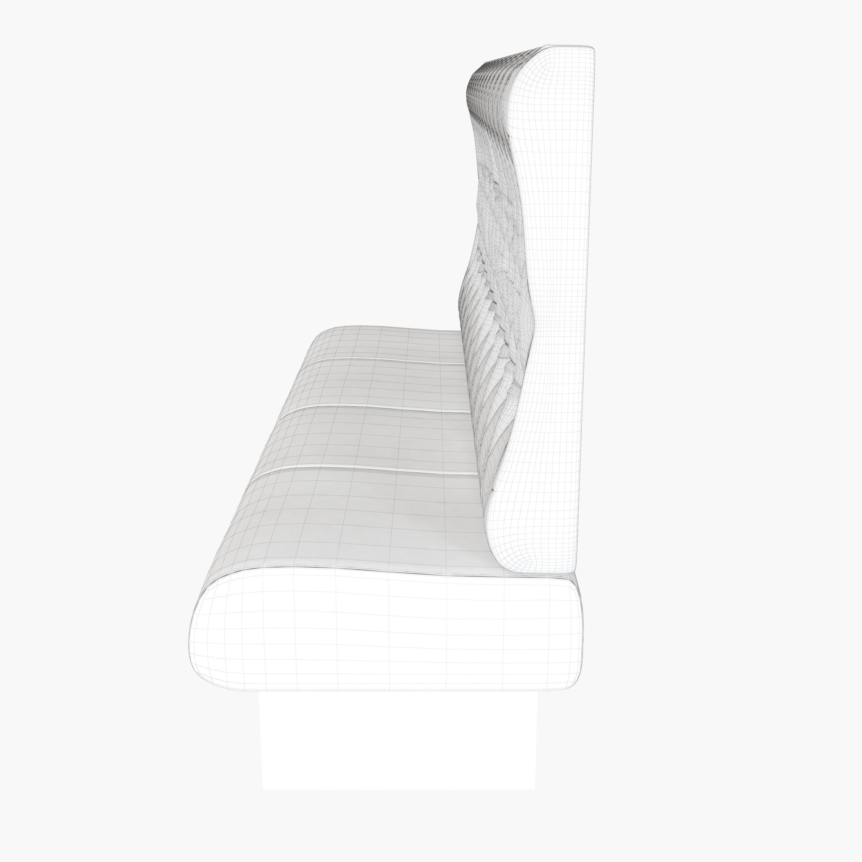 Upholstered sofa for cafe 3D model_12