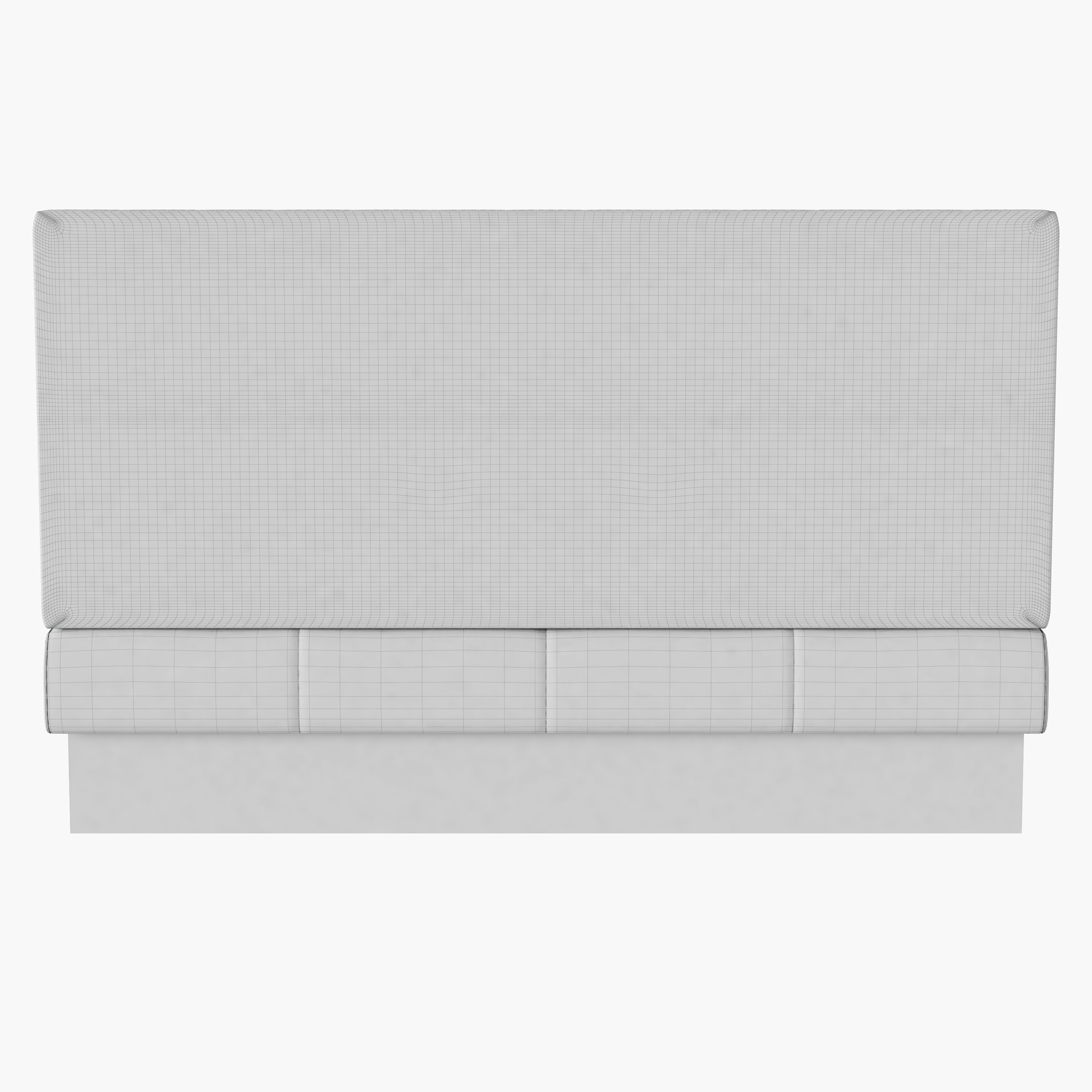 Upholstered sofa for cafe 3D model_13