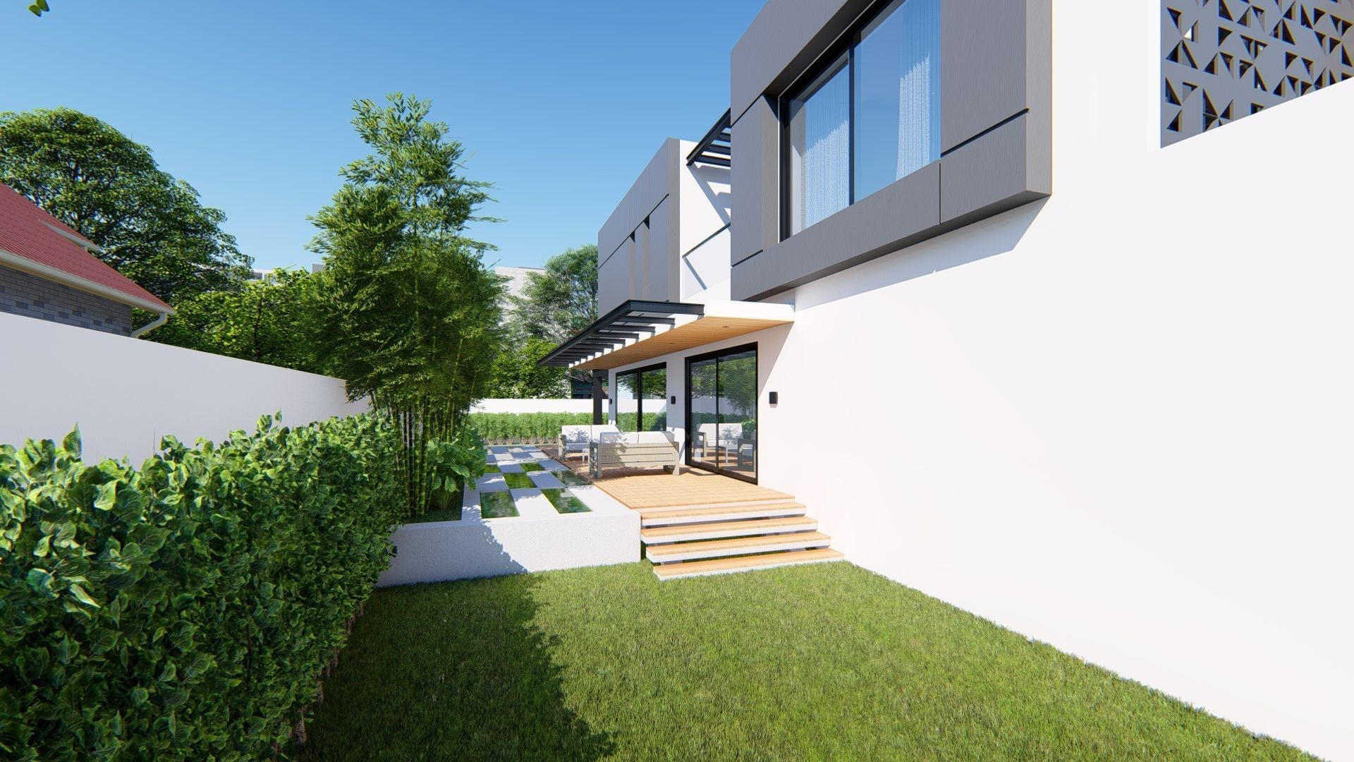 Modern House 3D model_17