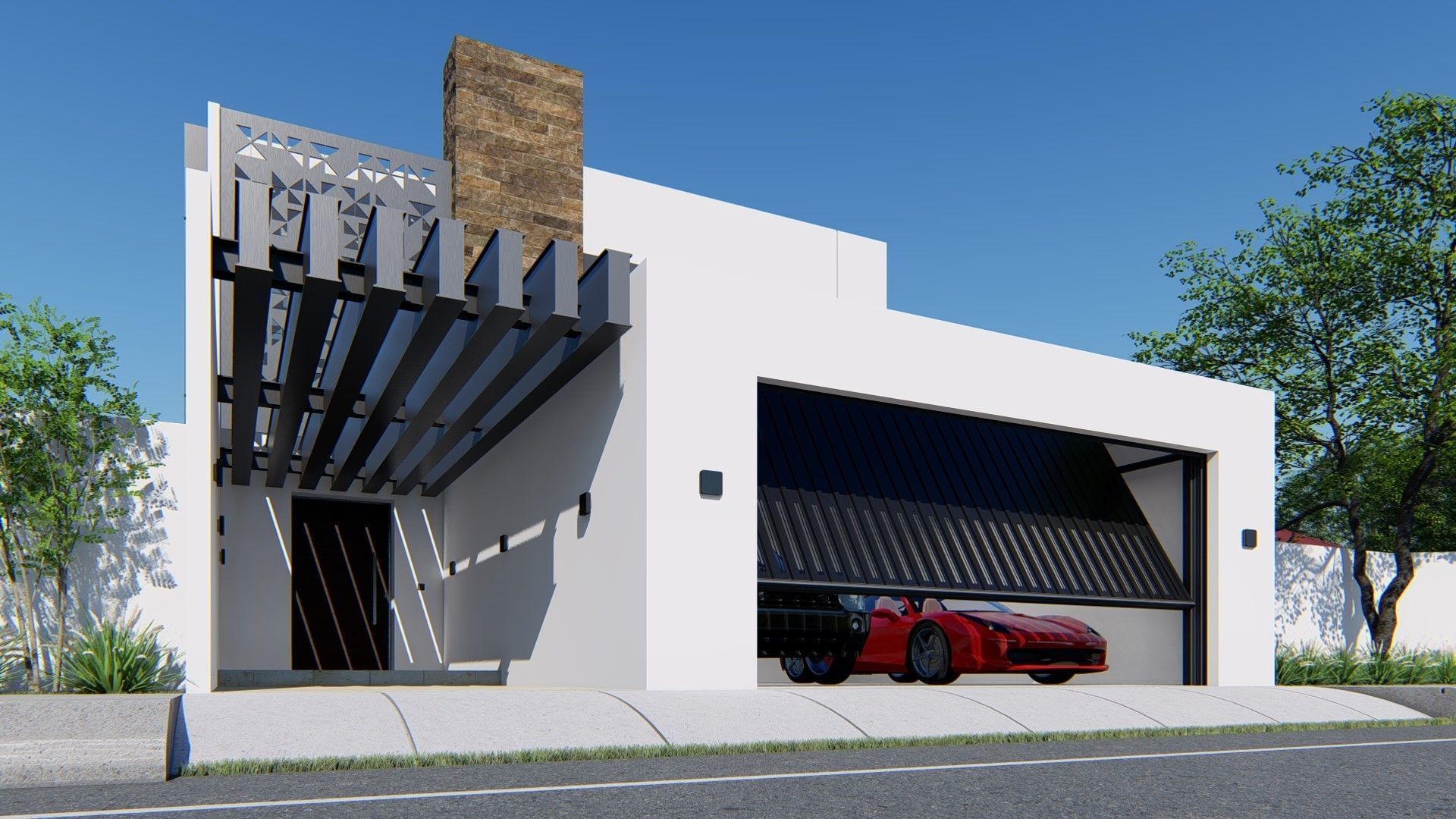 Modern House 3D model_33