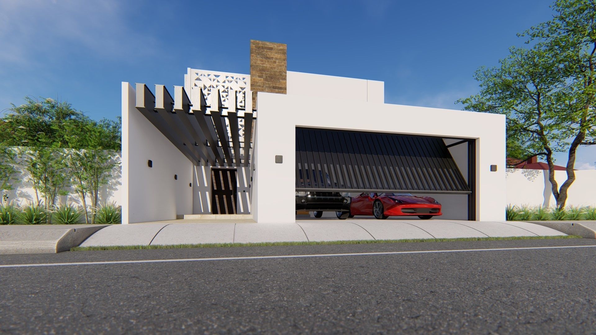 Modern House 3D model_13