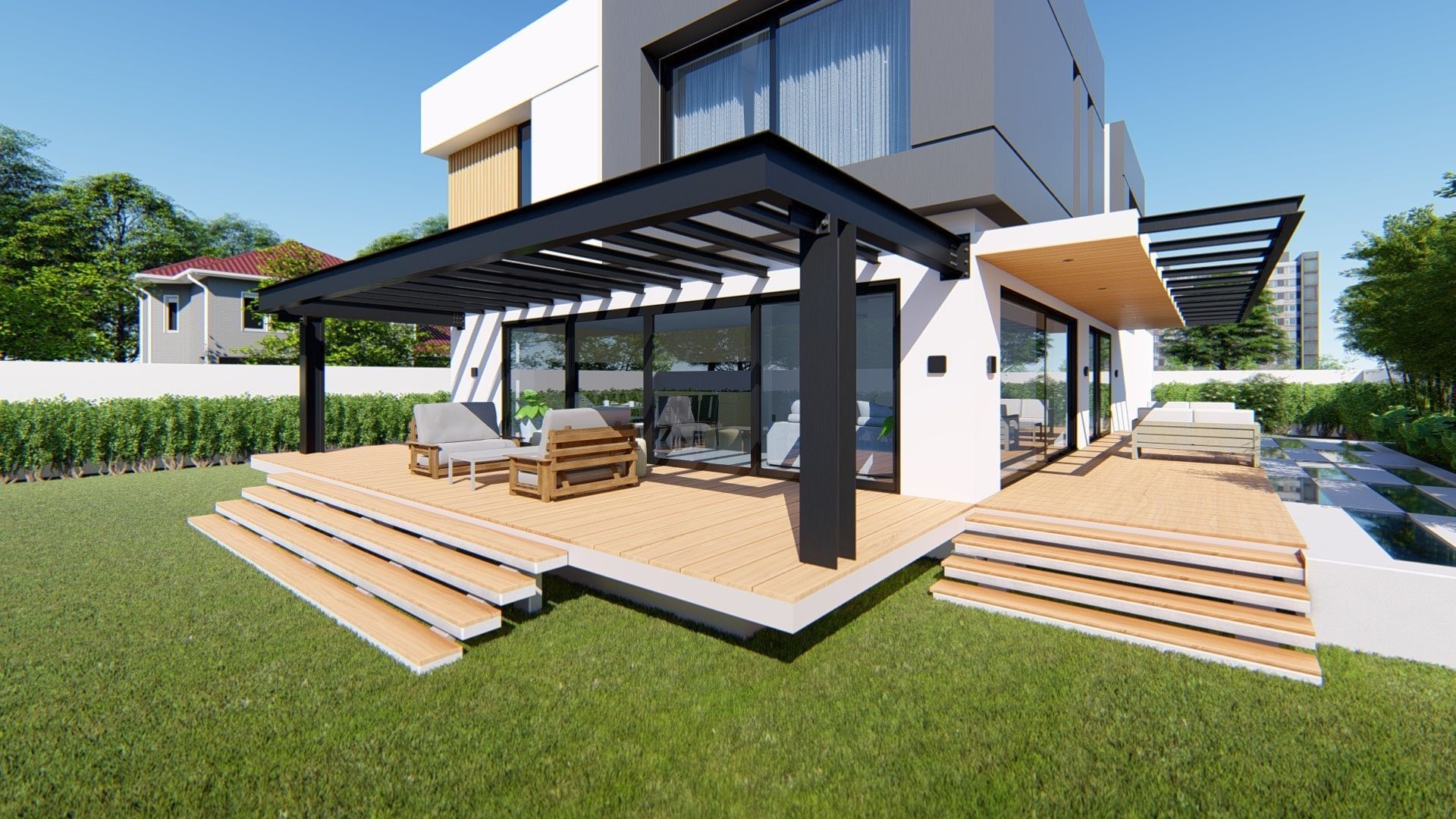 Modern House 3D model_20