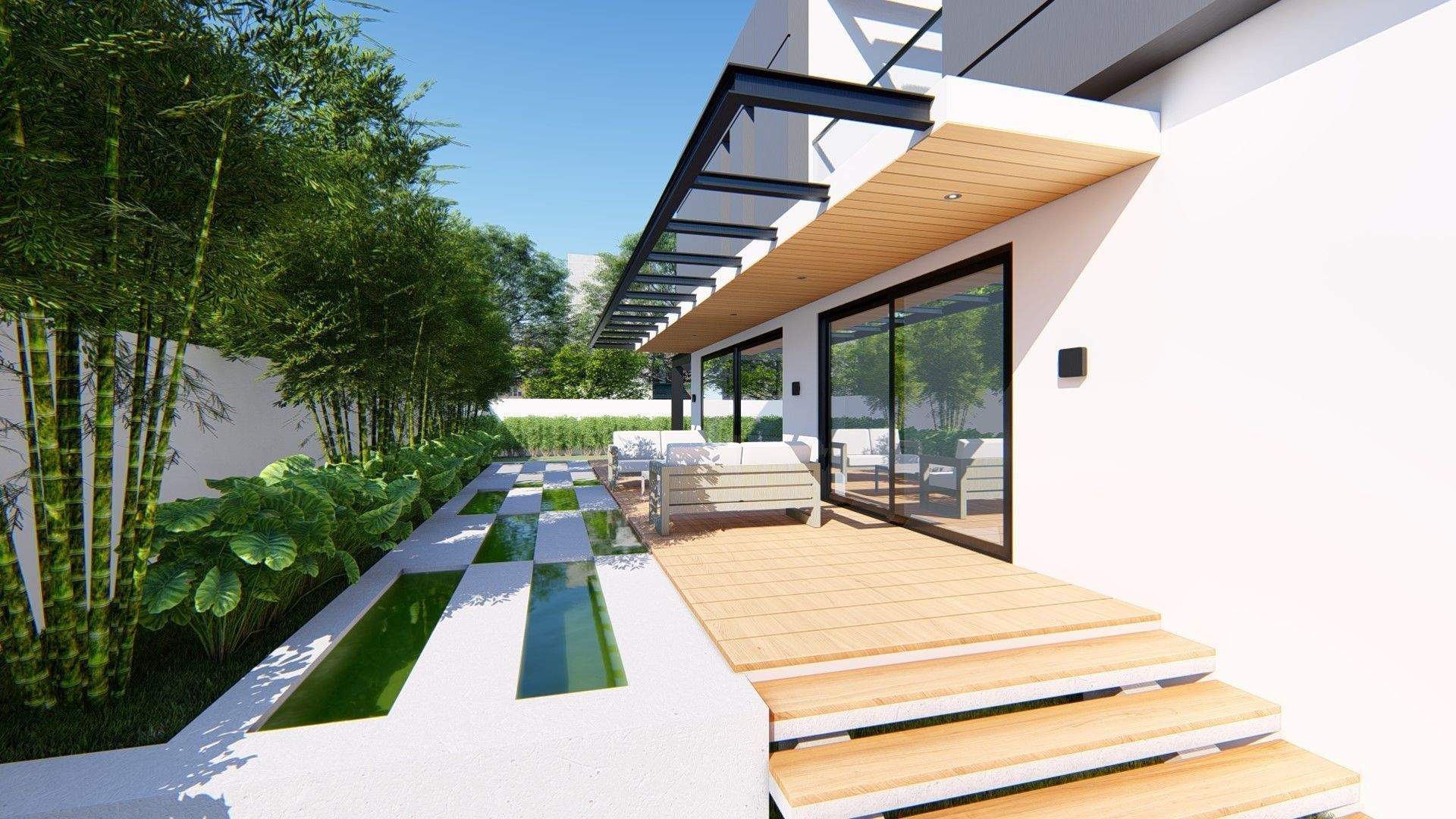 Modern House 3D model_7