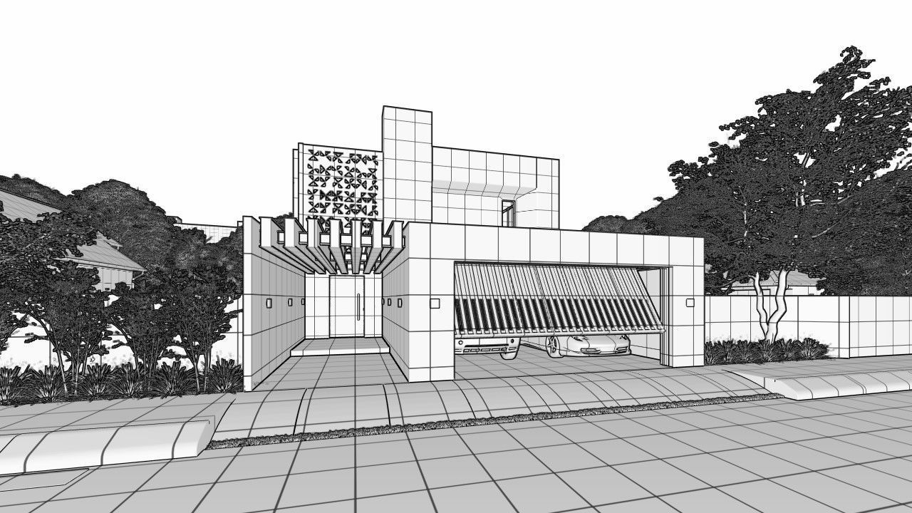 Modern House 3D model_37