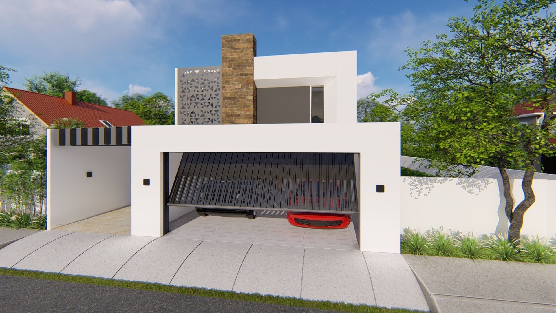 Modern House 3D model_14