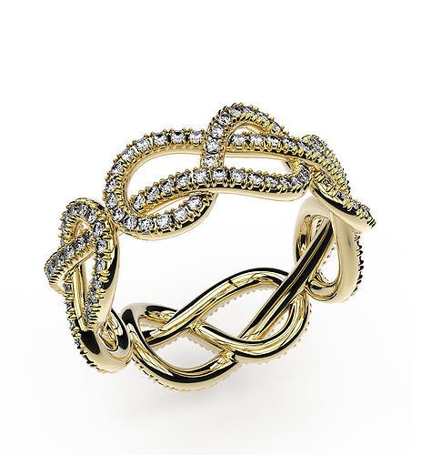 Ring Knots of Infinity 3D print model