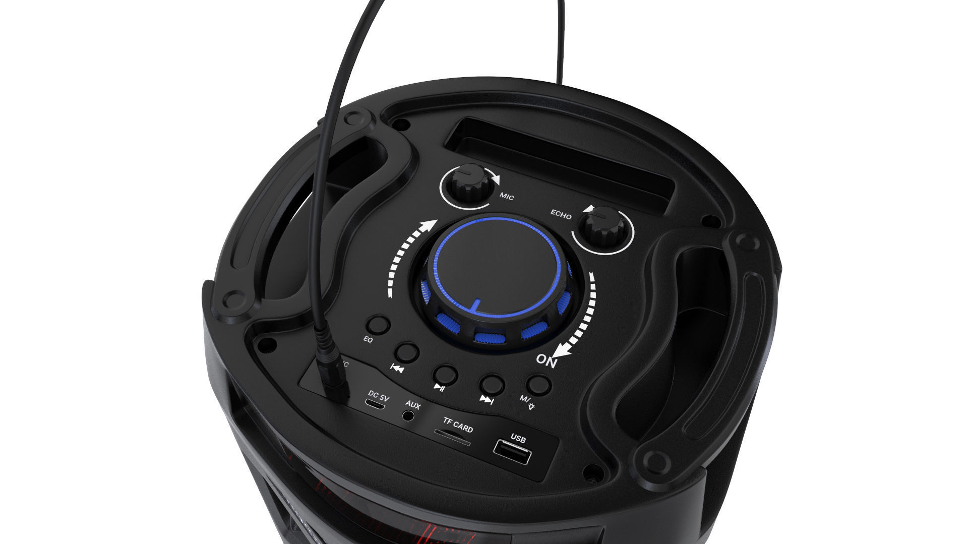 Party Speaker 3D model_8