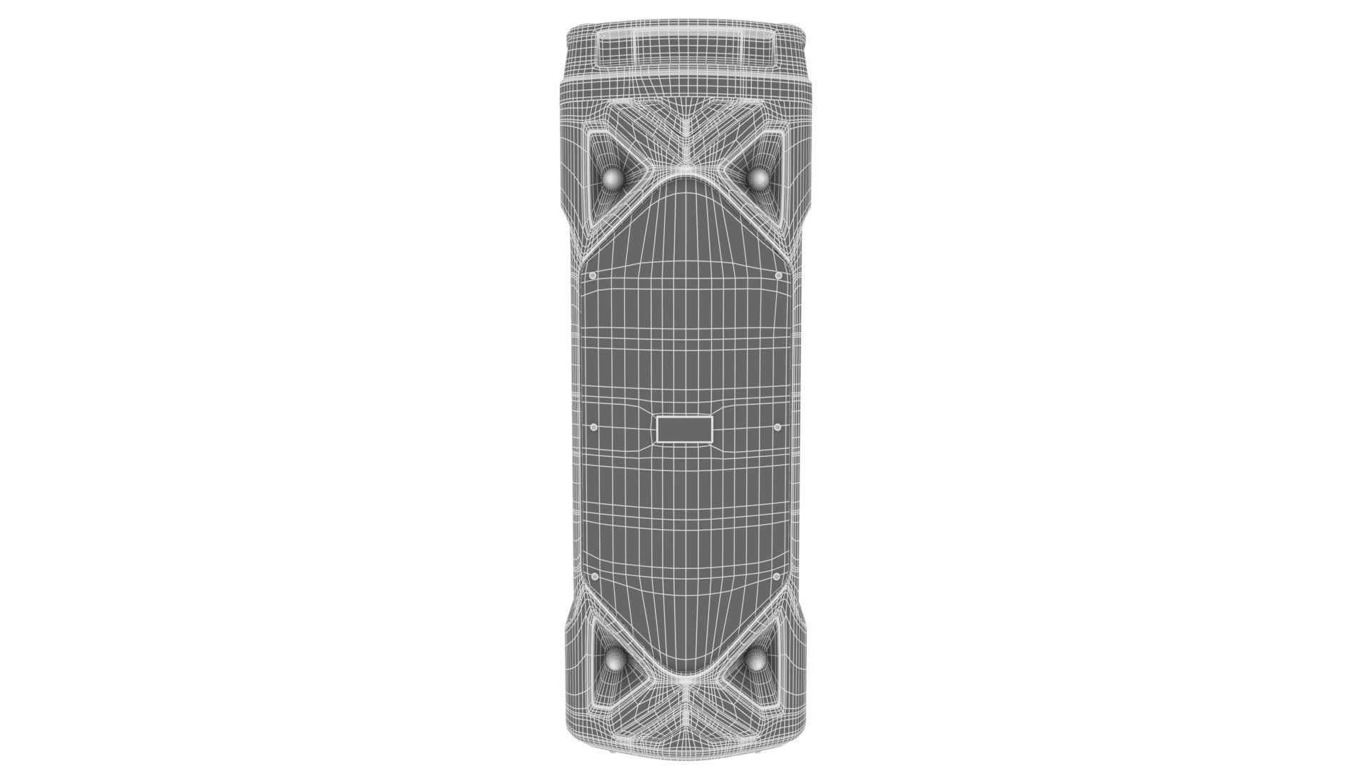 Party Speaker 3D model_35