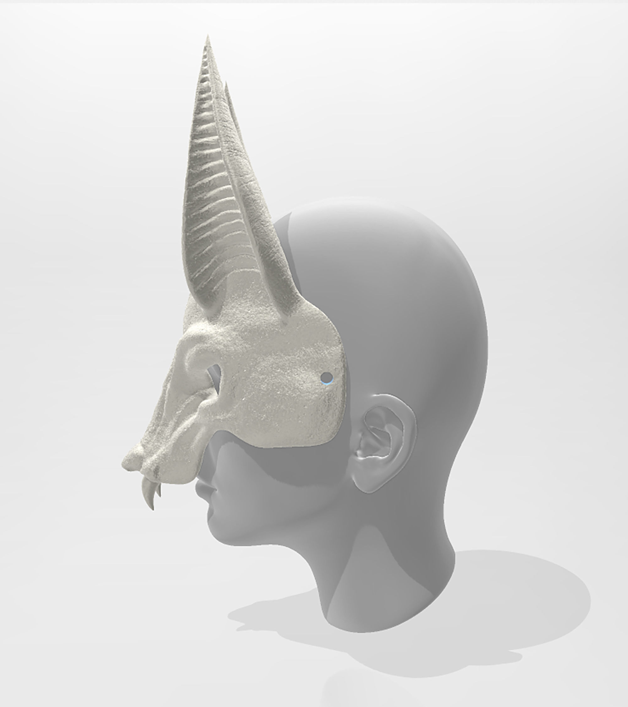 Anubis inspired Mask 3D print model_1