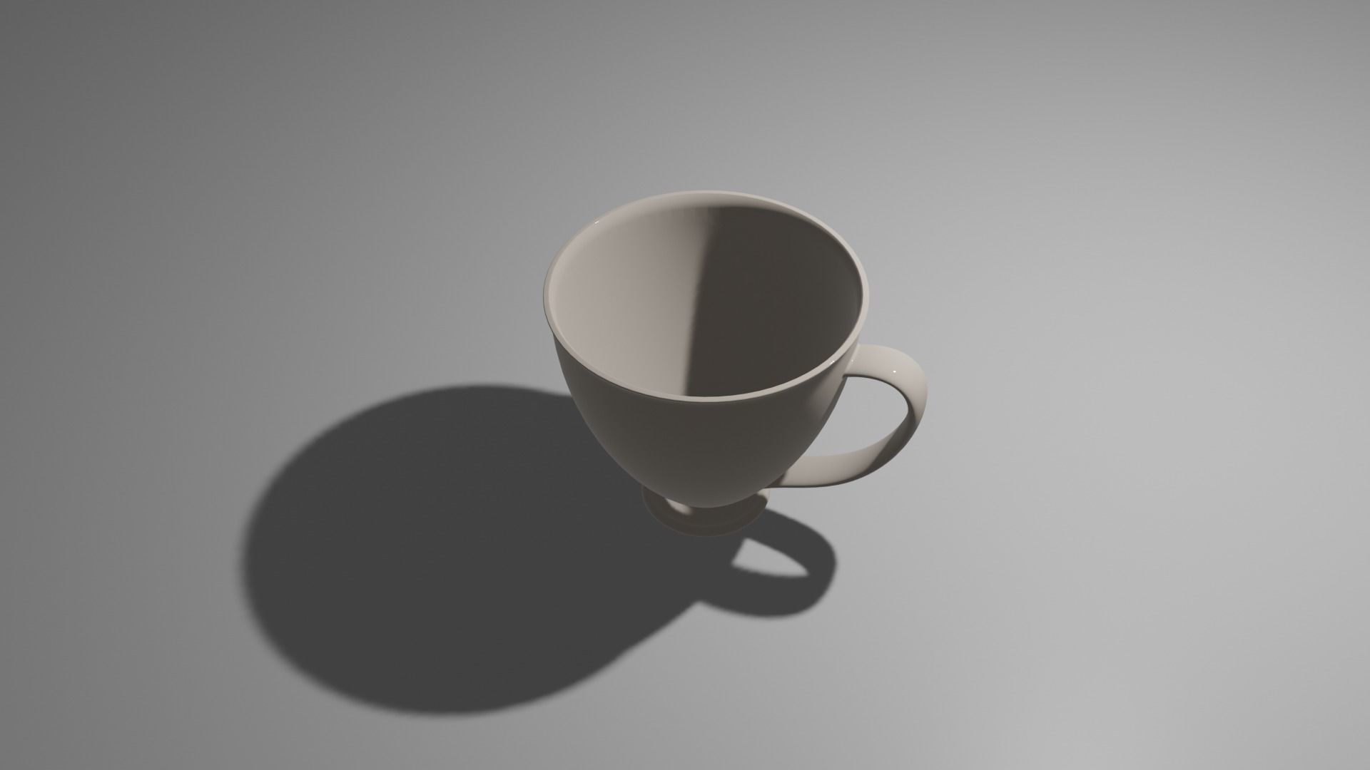 Teacup 2 cup 3D model_1