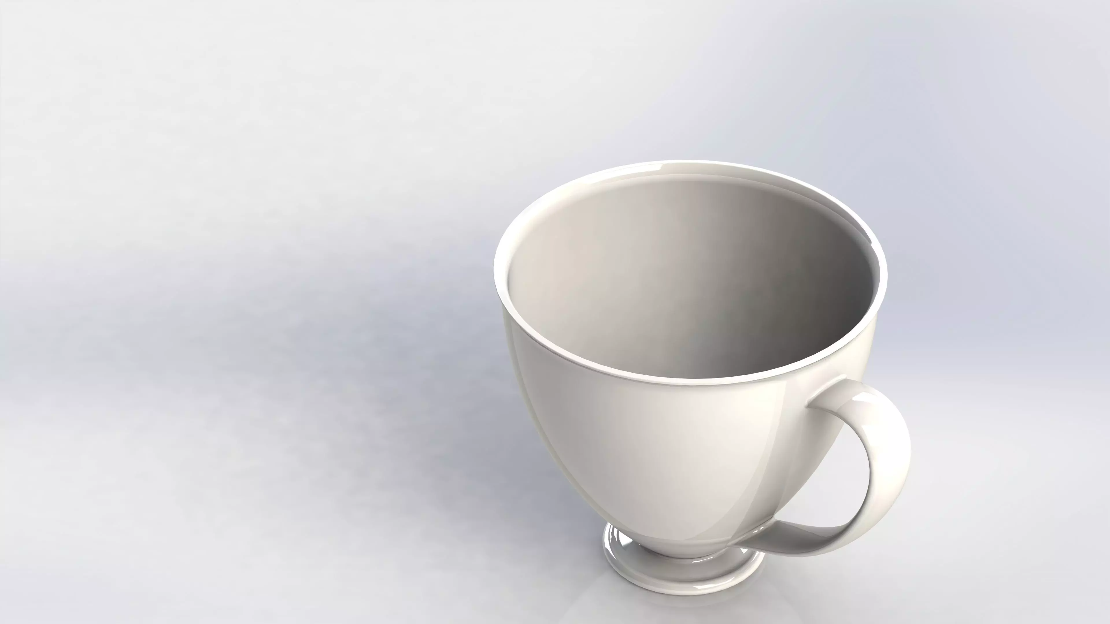 Teacup 2 cup 3D model_0