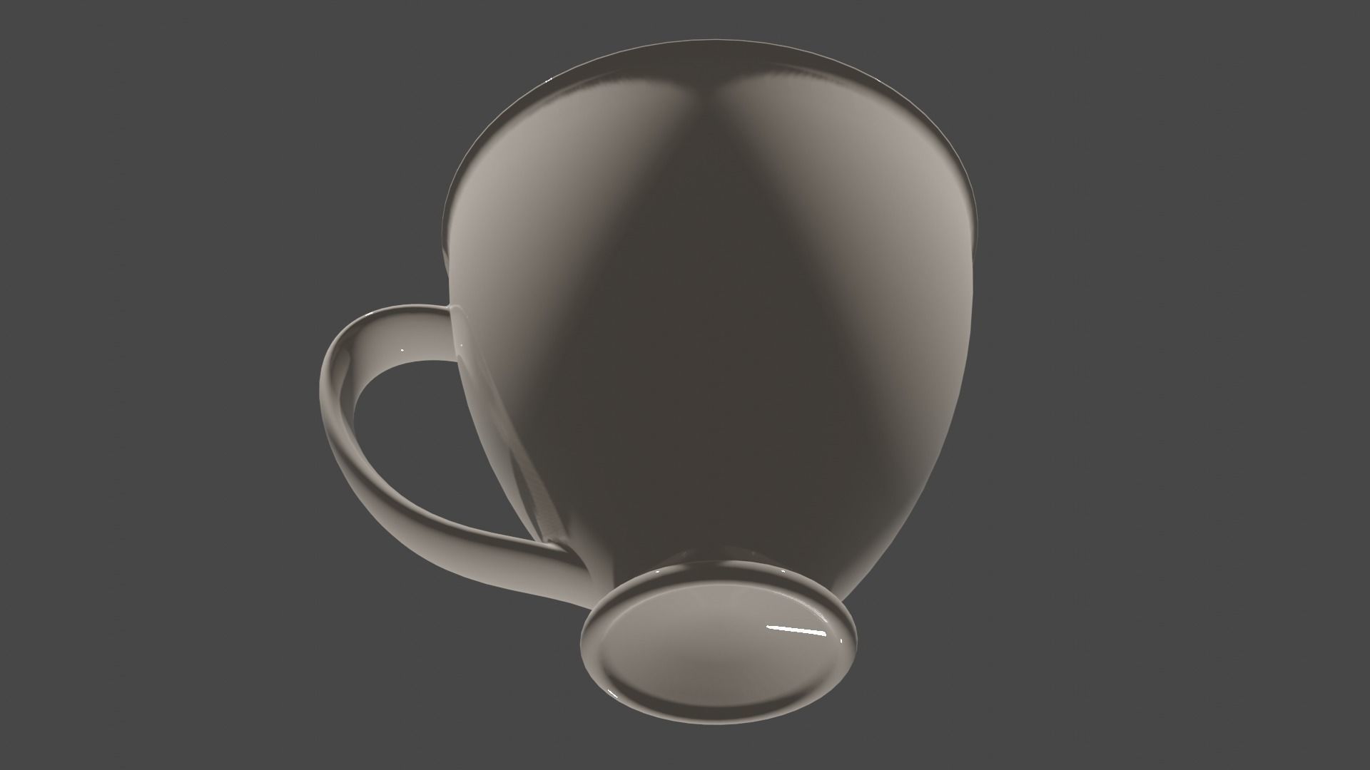 Teacup 2 cup 3D model_4
