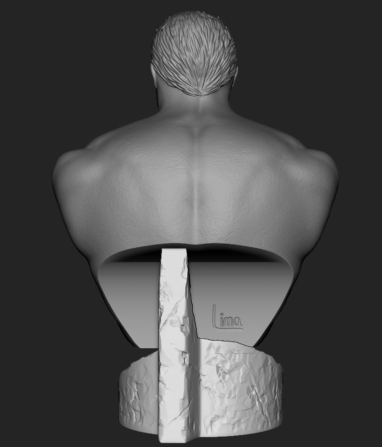 Hulk Bust - Endgame 3D print model_4