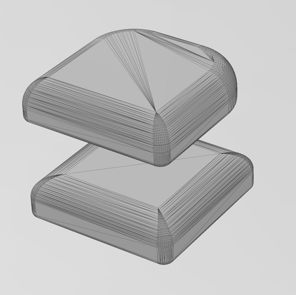 Miniature armchair mockups props N02 3D print model_12